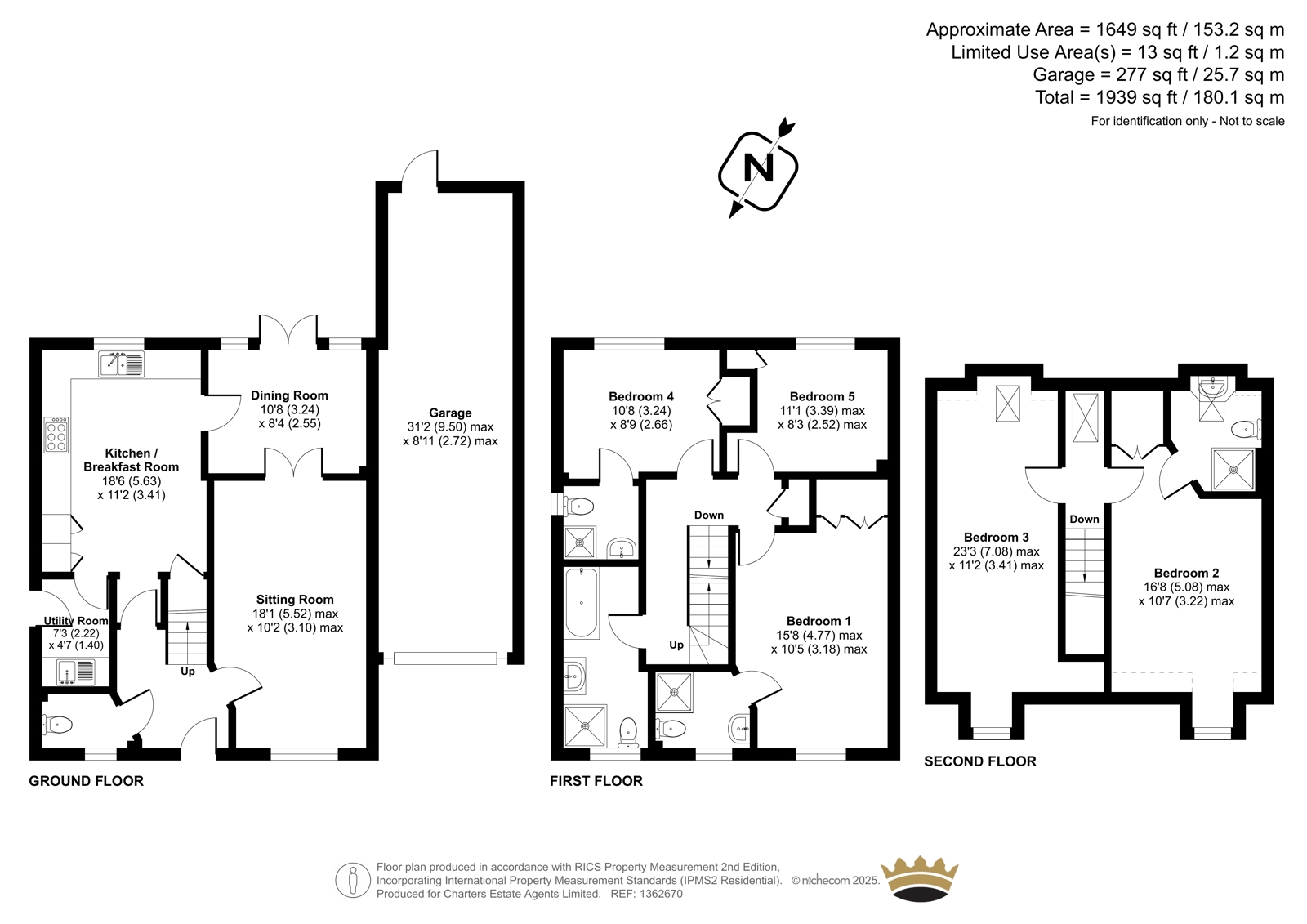 63, Titchfield Park Road, Hampshire floorplan