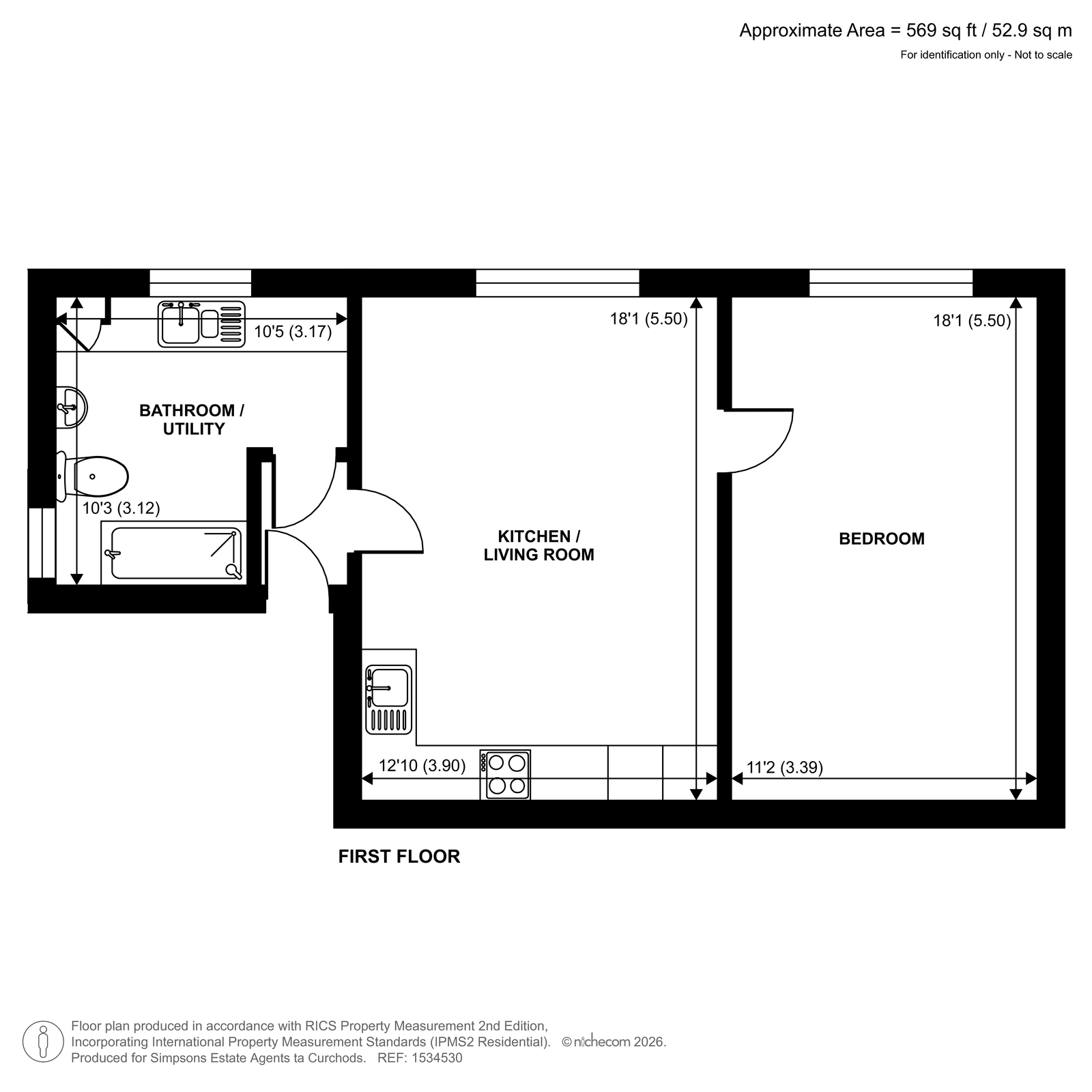 Claremont Road, Surbiton floorplan