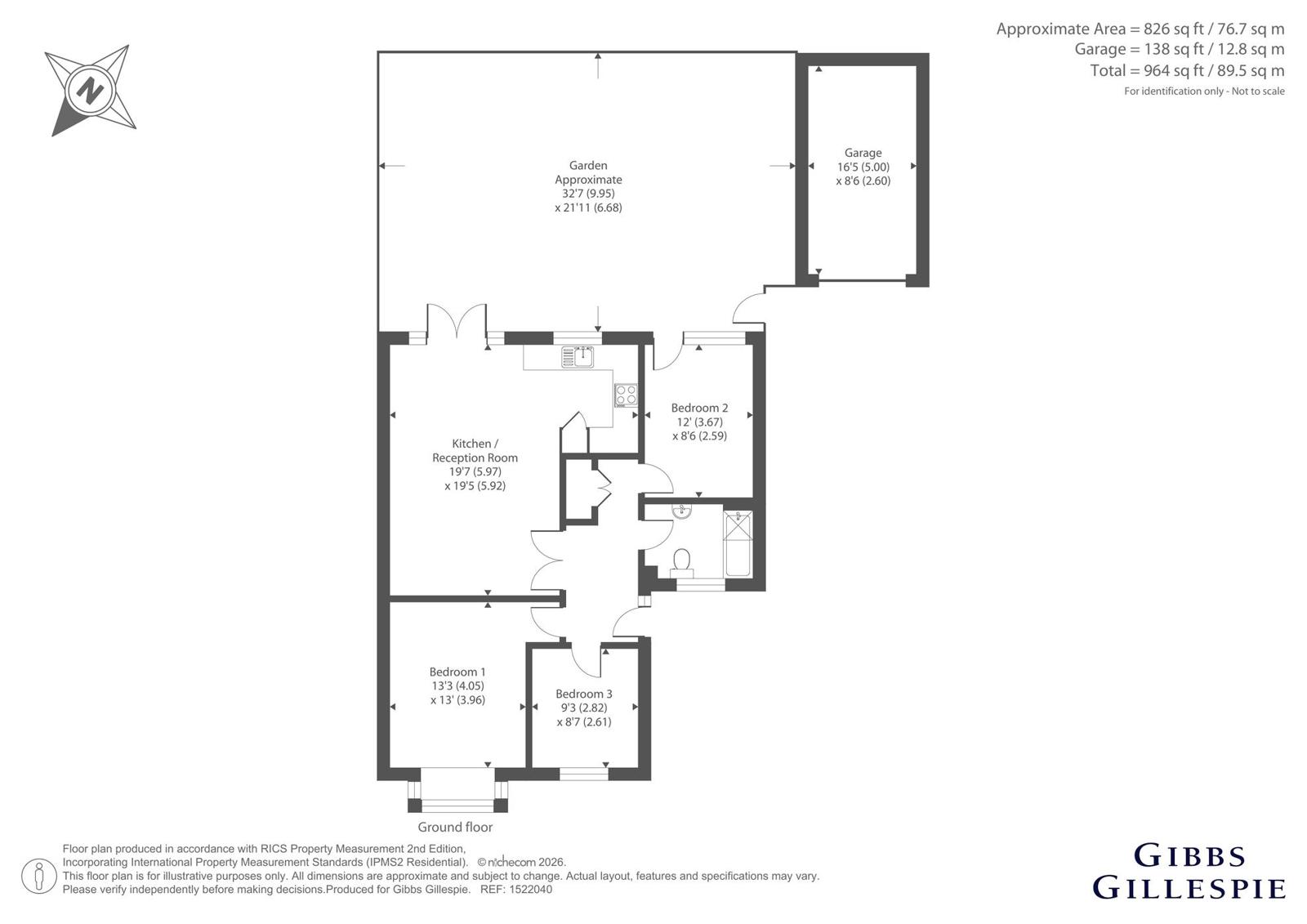 3, Oakside, Denham floorplan