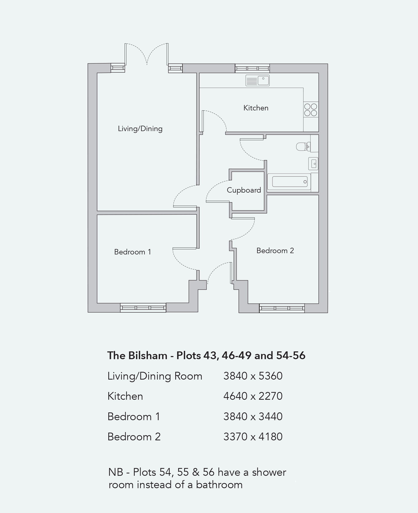 The Bilsham, Bonham's Field, Yapton Road, Yapton BN18, 2 bedroom