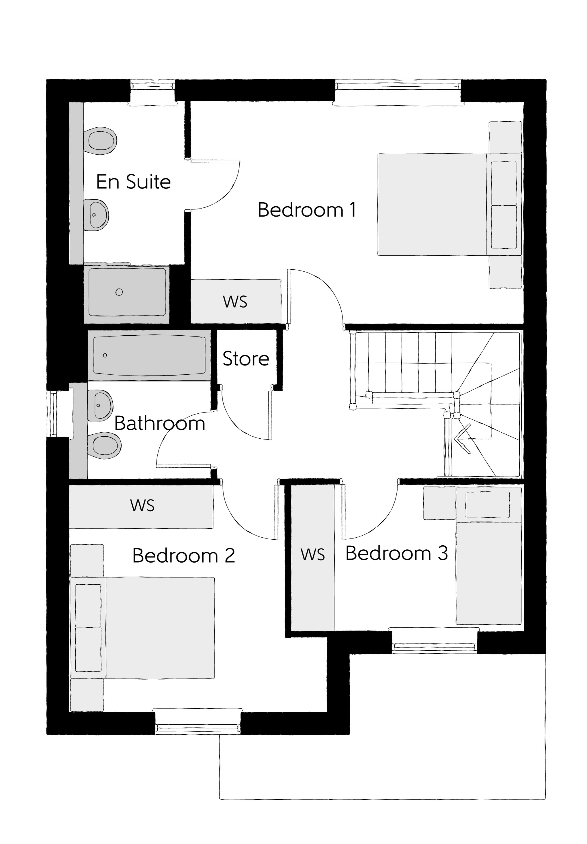 74, Linney Lane, Shaw, Oldham floorplan