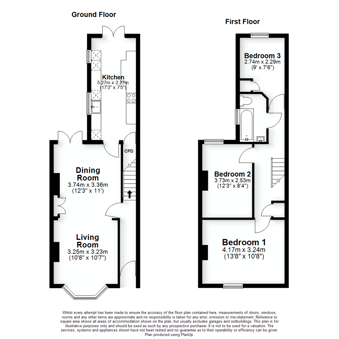 39, Clarence Road, Stony Stratford floorplan