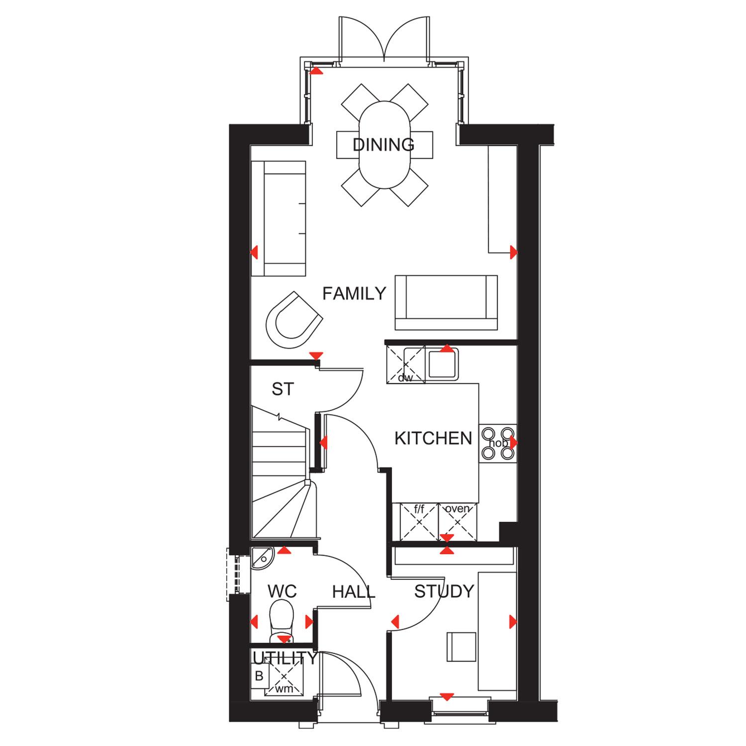 3 Bedrooms Semi-detached house for sale in 