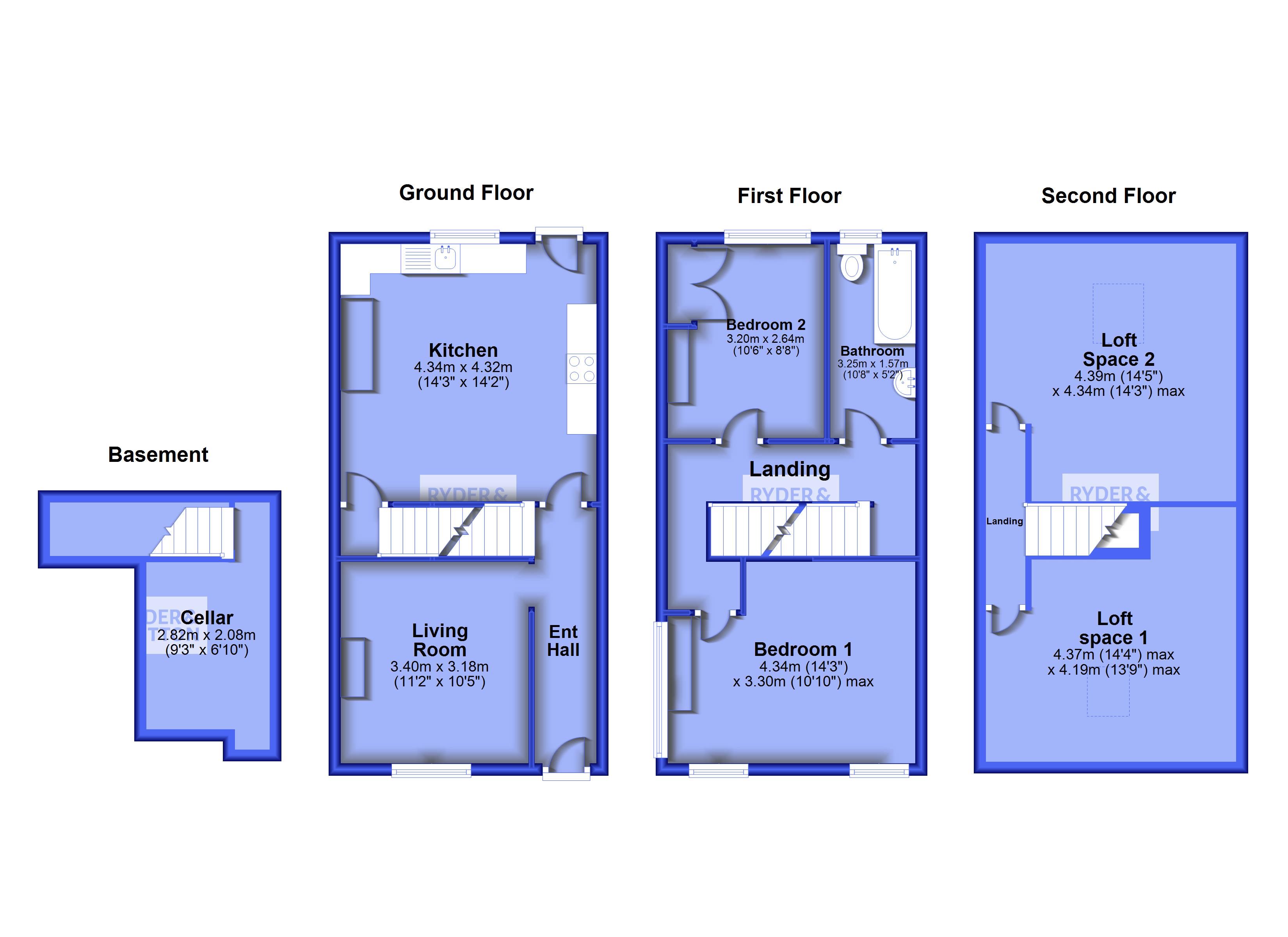 Lanehead Lane, Bacup, Rossendale OL13, 2 bedroom terraced house for
