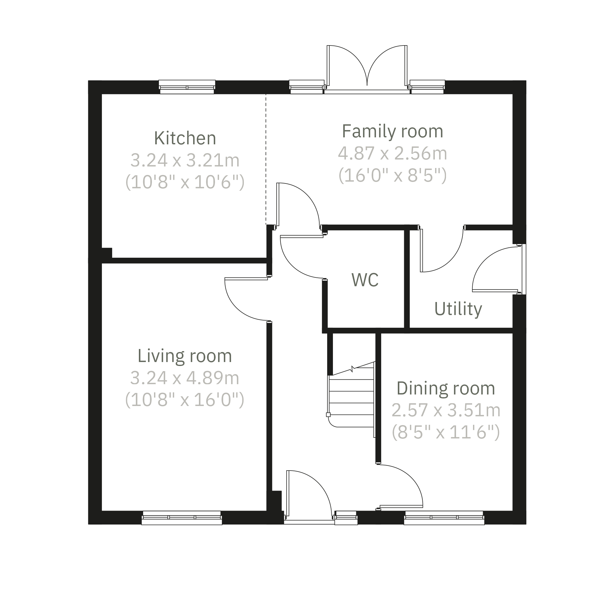 54, Saturn Close, Off Victoria Road, Warminster floorplan