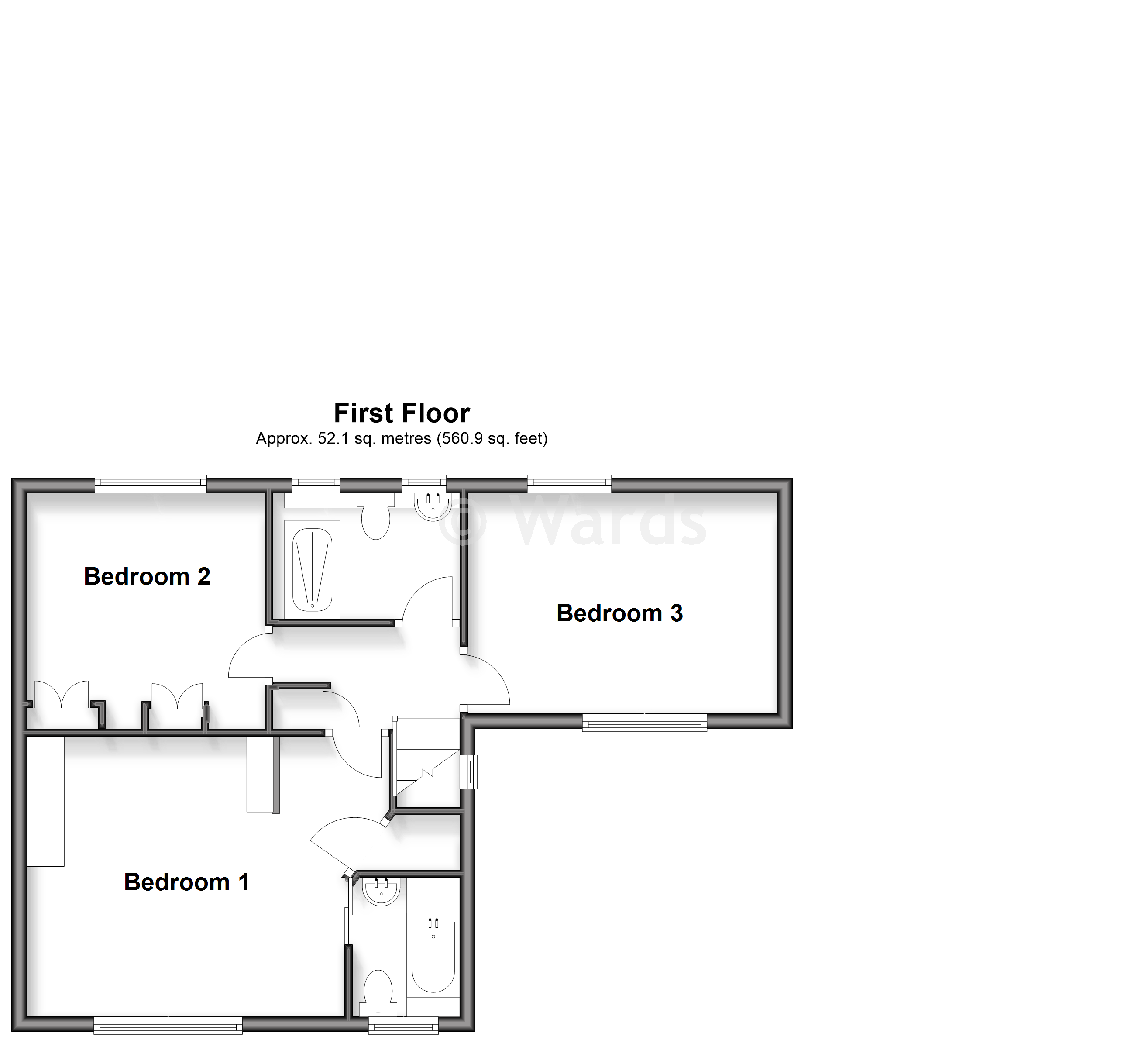 14, The Valley, Maidstone floorplan