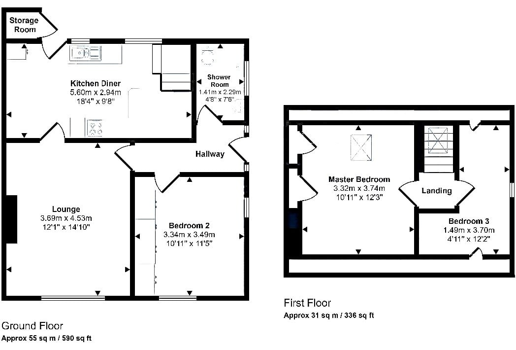42, Brighton Avenue, Leeds floorplan