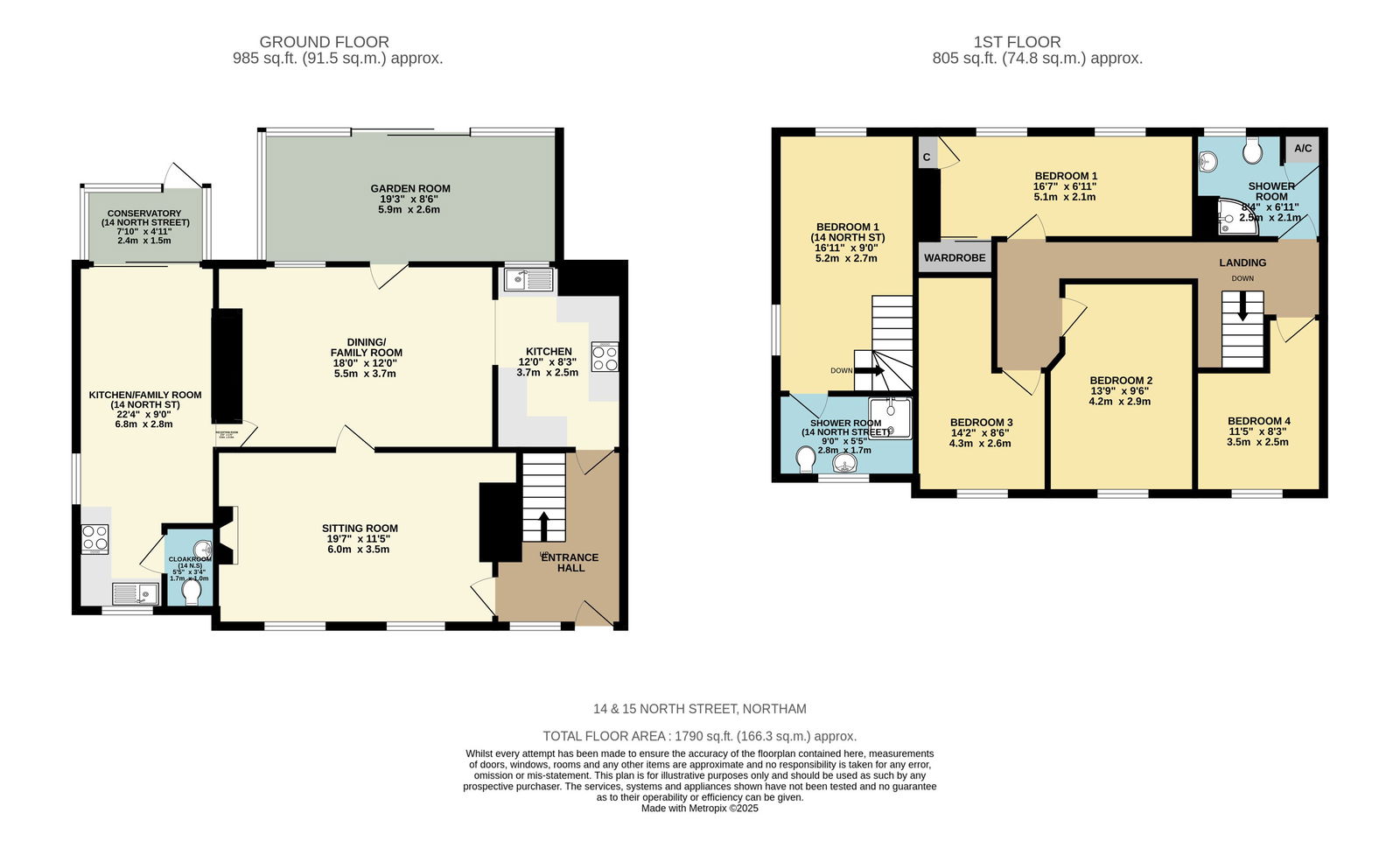 14-15 North Street, Bideford floorplan