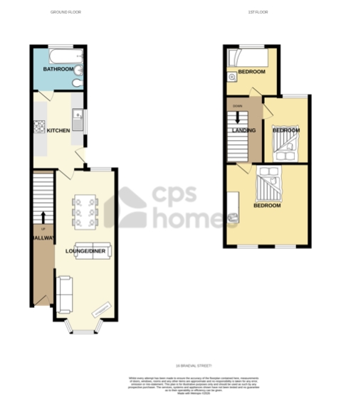 Braeval Street, Cardiff floorplan