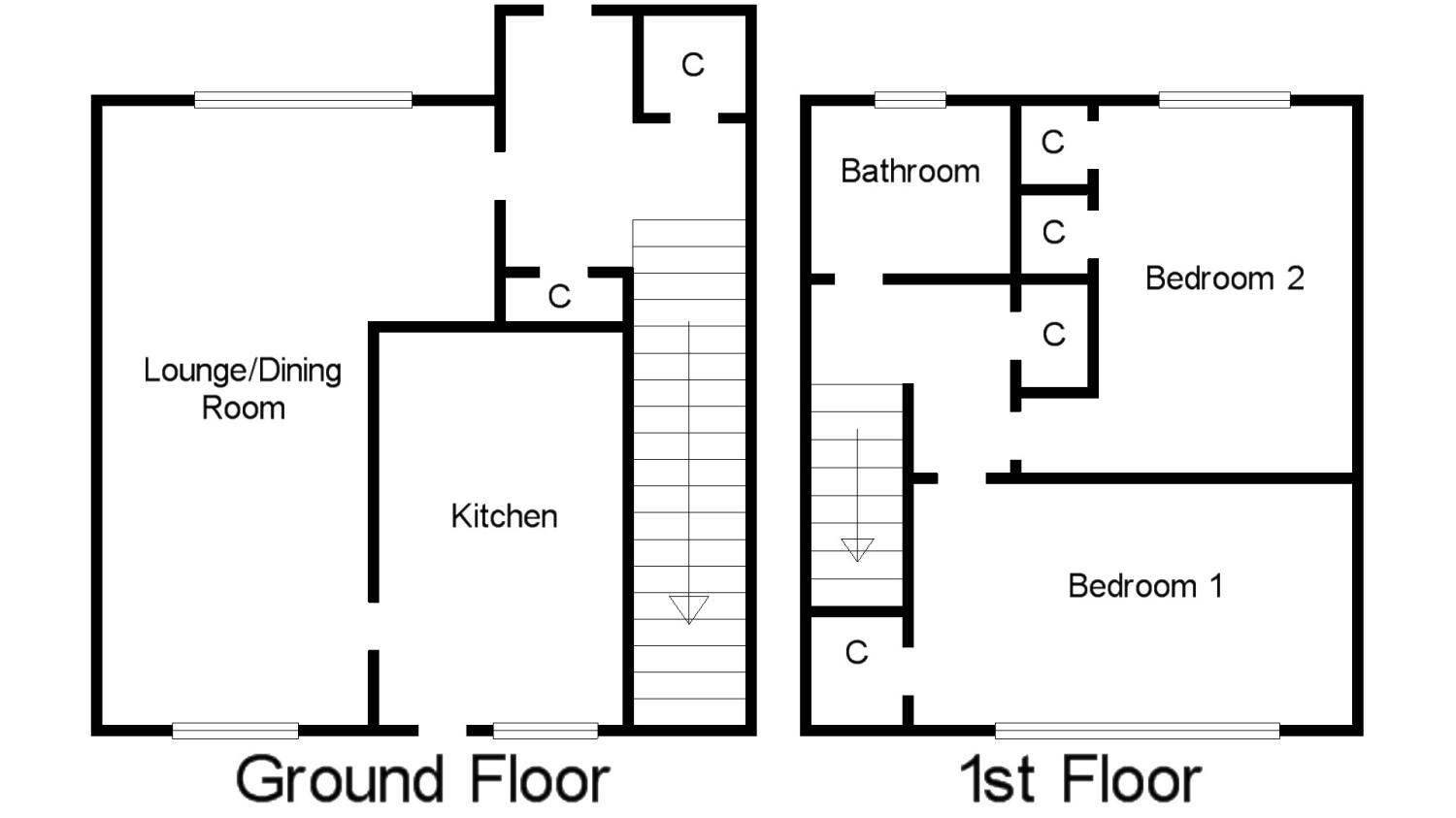 2 Bedrooms Terraced house for sale in Heron Way, Renfrew, Renfrewshire PA4