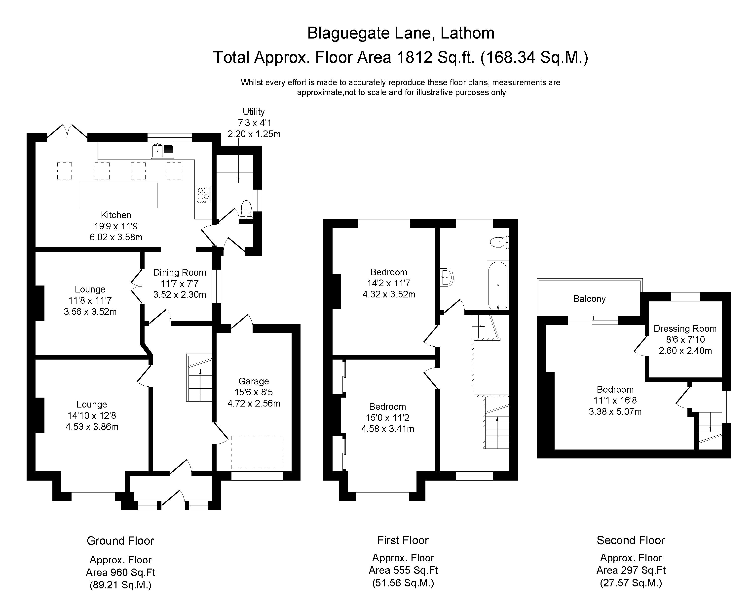 3 Bedrooms Semi-detached house for sale in Blaguegate Lane, Lathom, Skelmersdale WN8