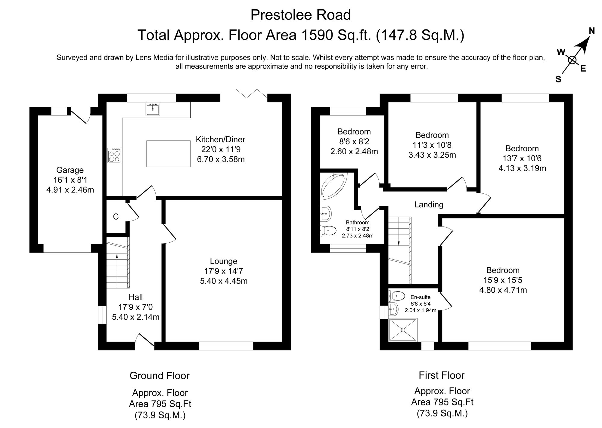 11 Prestolee Road, Manchester floorplan