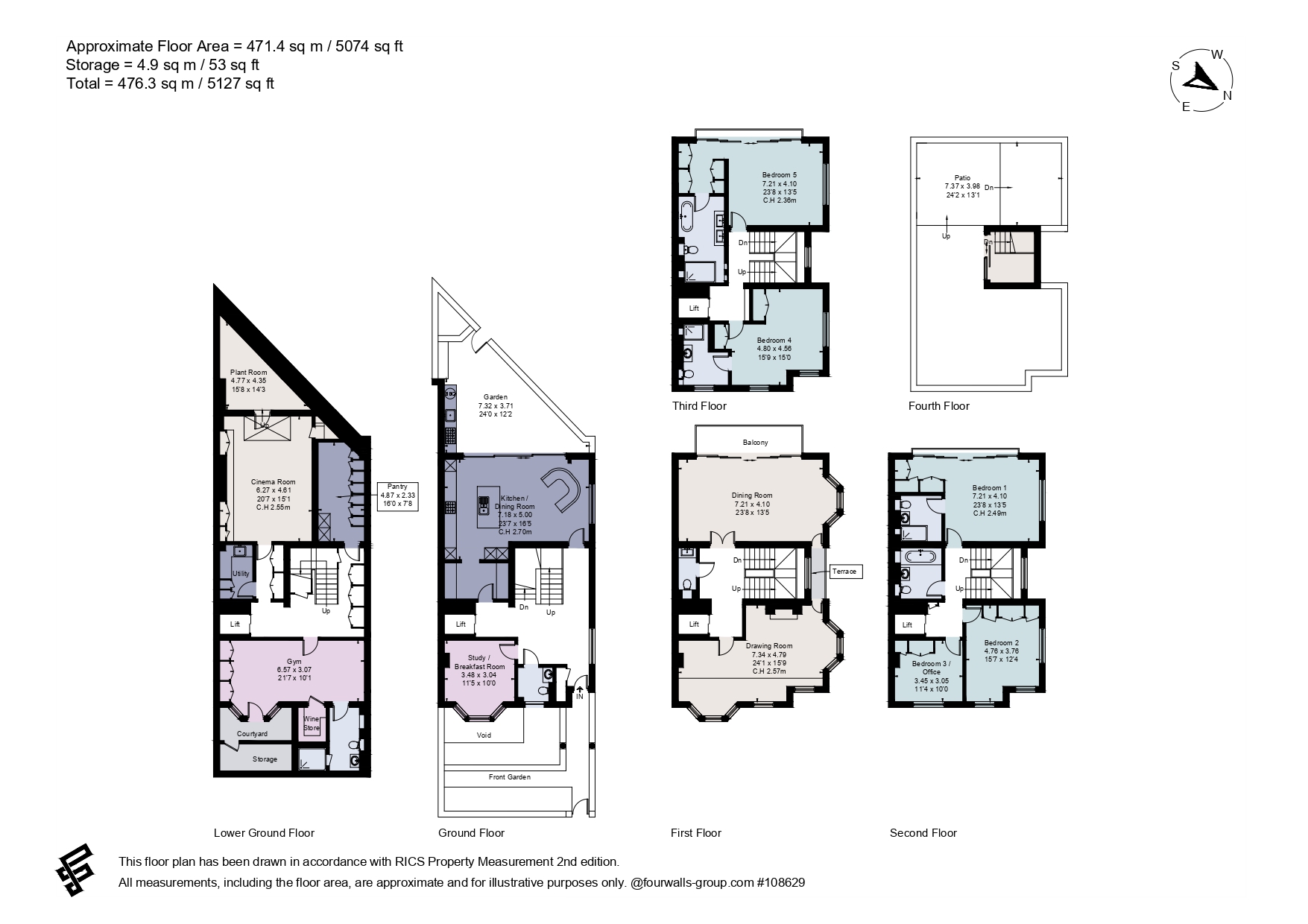 Bishops Row, 163, Stevenage Road, London floorplan