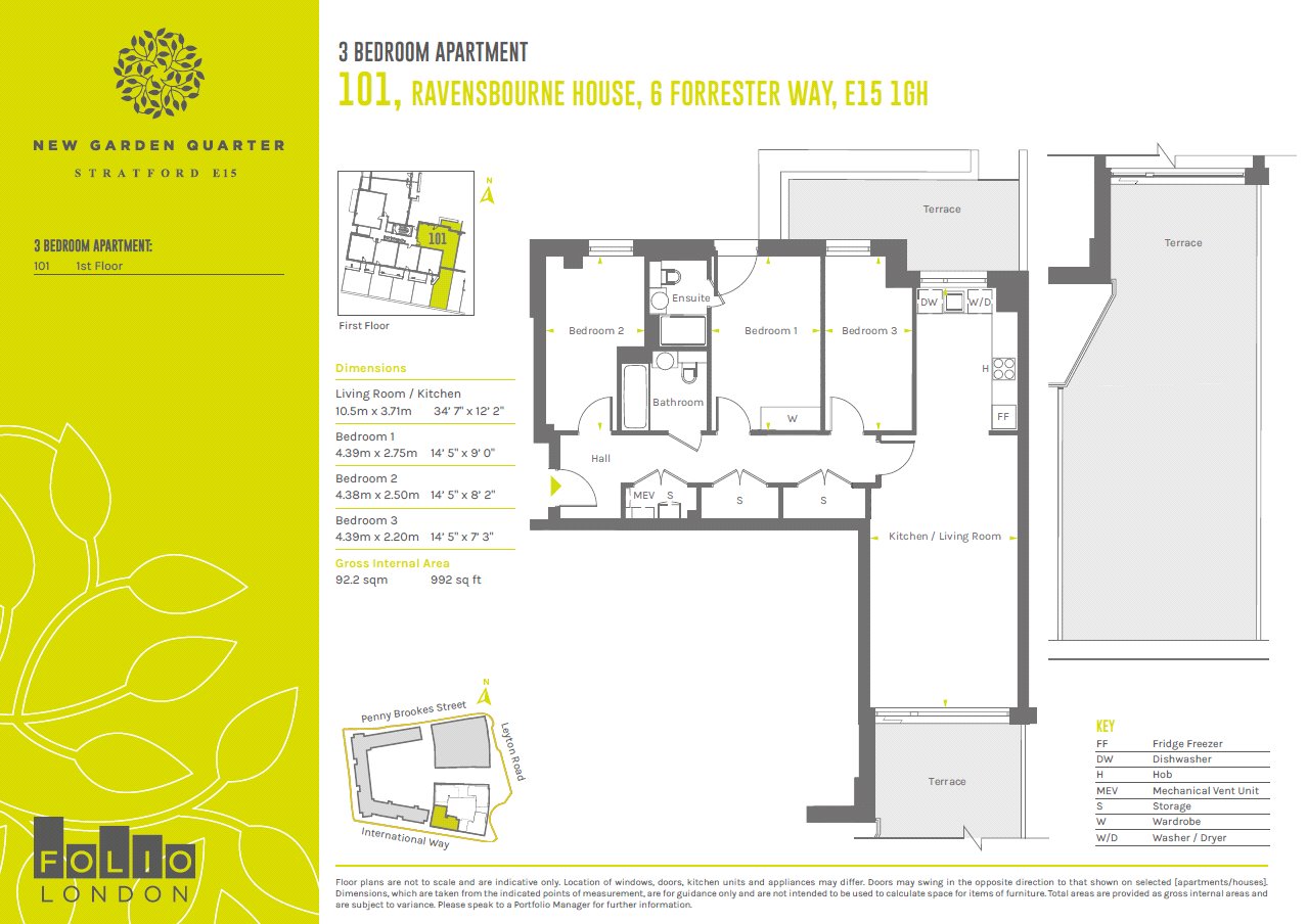 6 Forrester Way, London floorplan