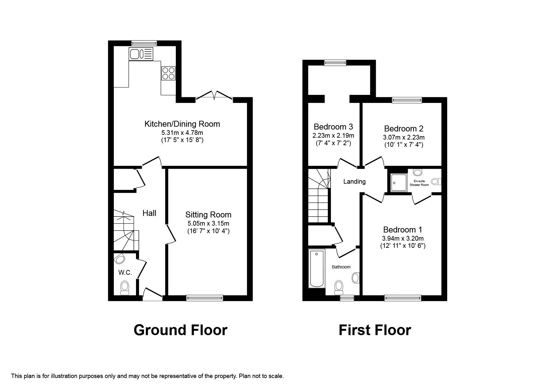 3 Bedrooms Terraced house for sale in Cuckoo Walk, Trowbridge BA14