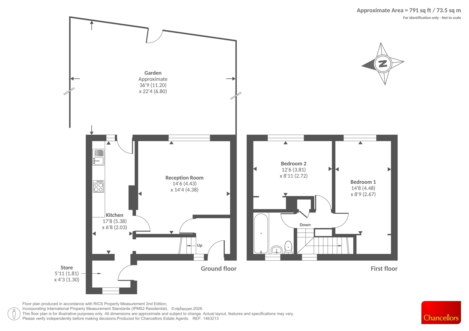 52, Fairhaven Road, Bicester floorplan