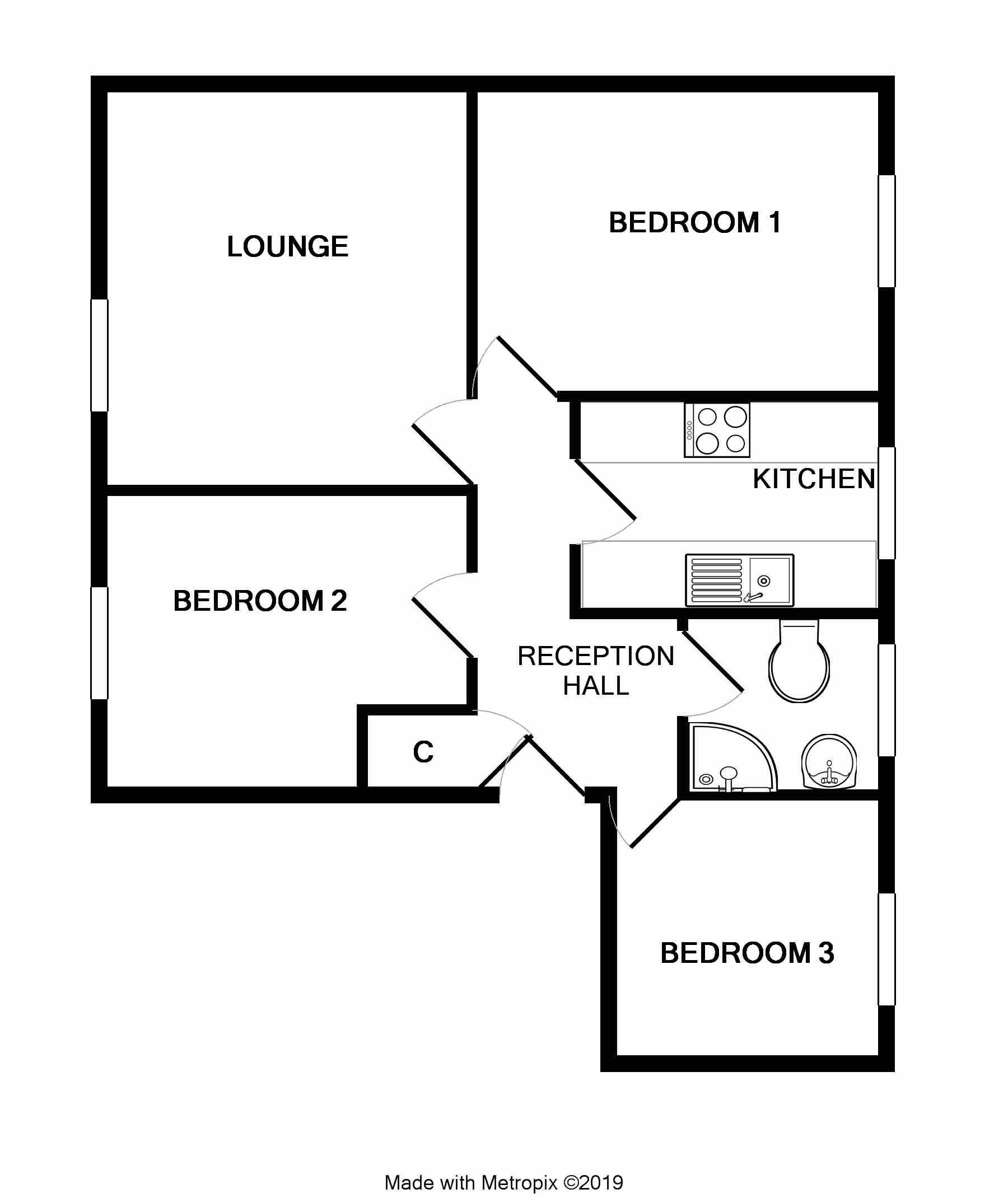 3 Bedrooms Flat for sale in 46/3 Oxgangs Avenue, Edinburgh EH13