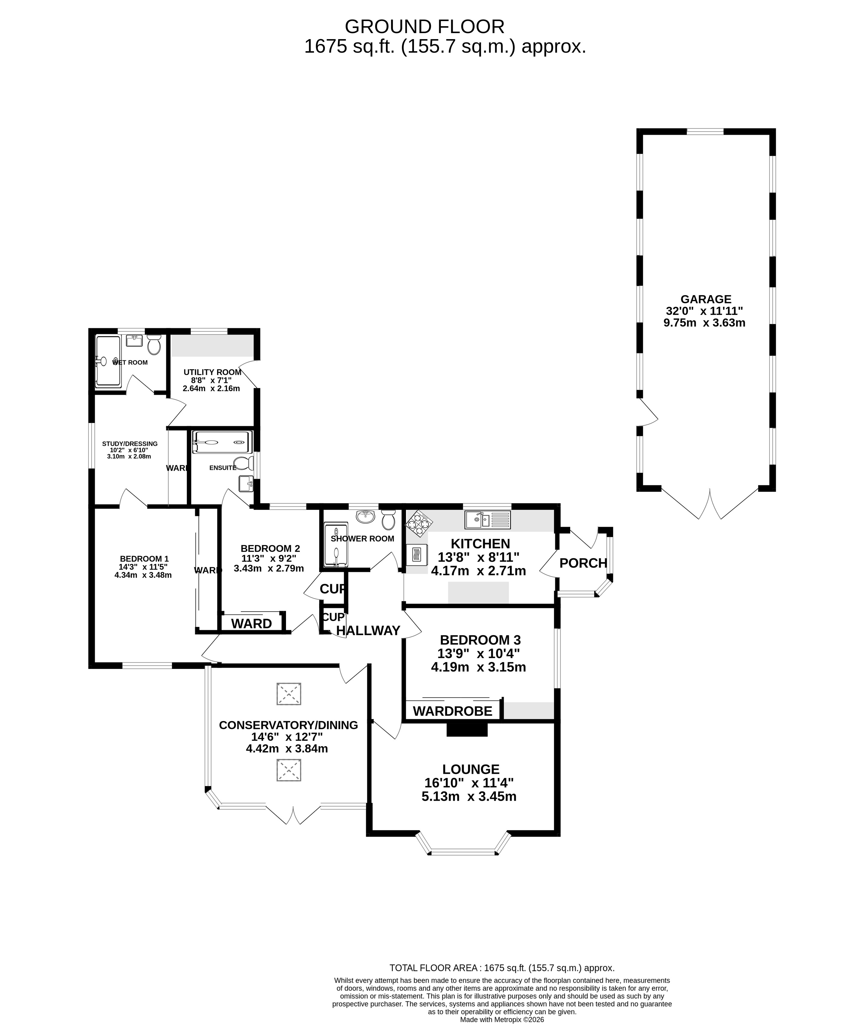 Halfways,, Church Lane, Blandford Forum floorplan