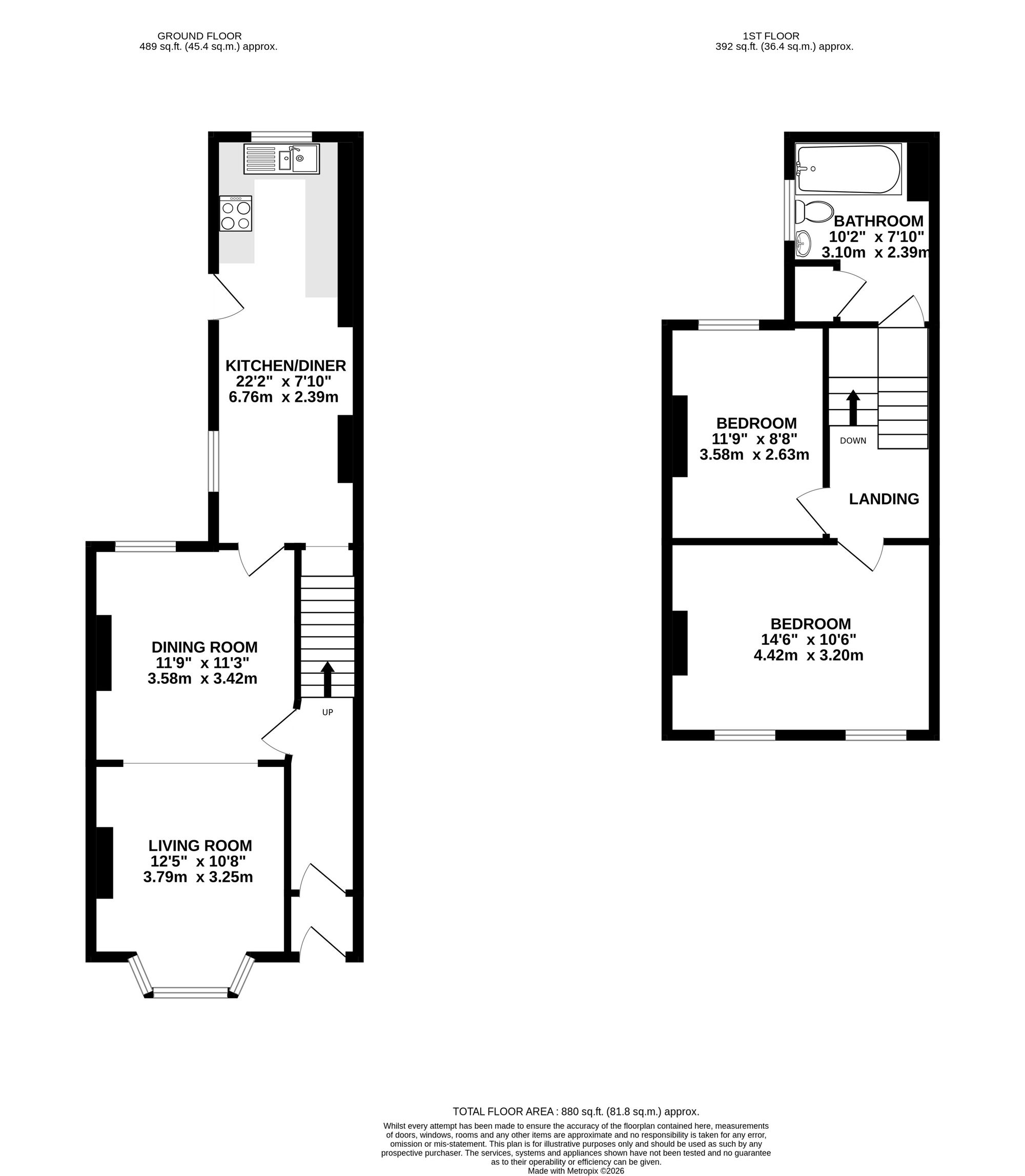 64 Llantarnam Road, Cwmbran floorplan
