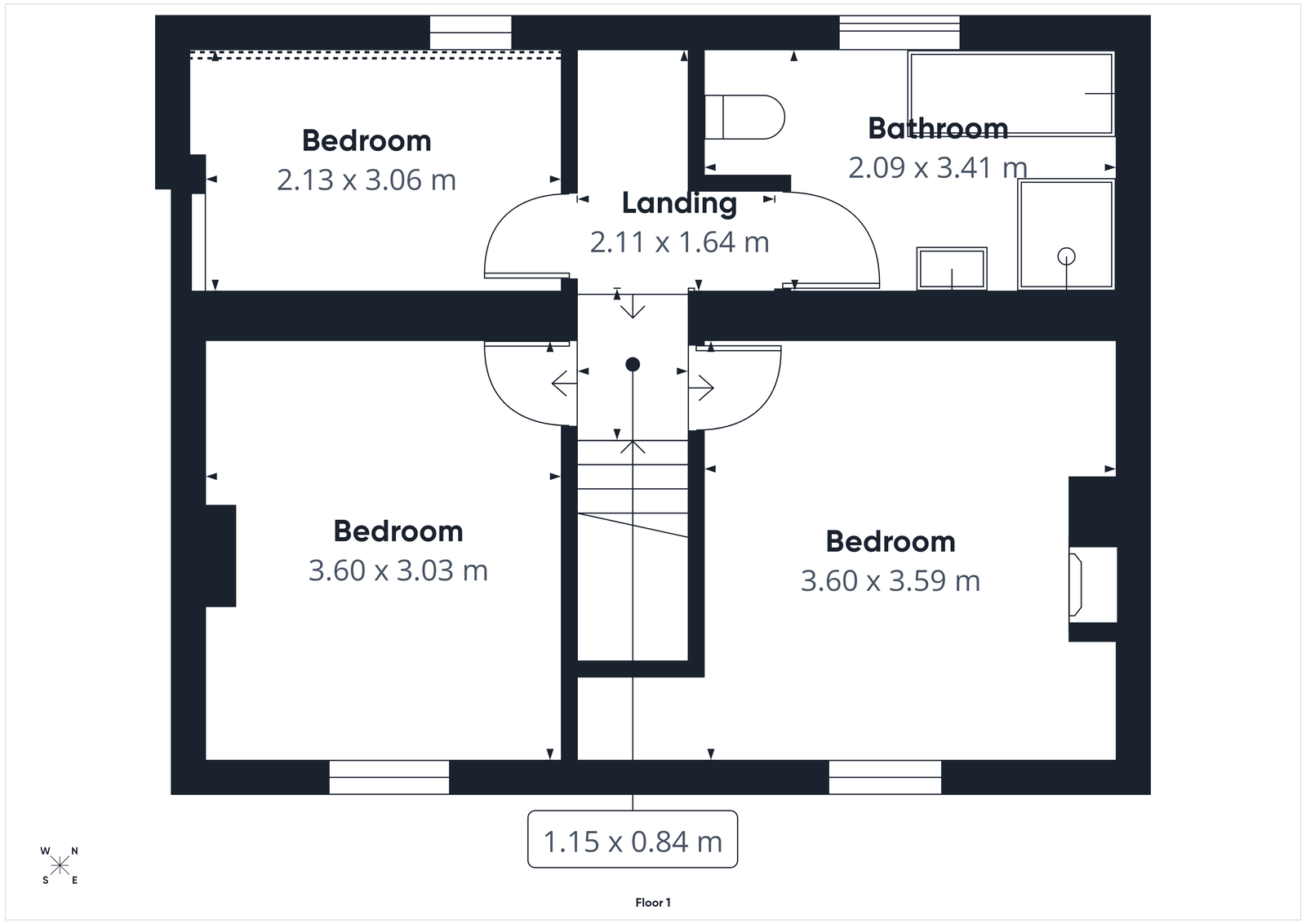 The Brambles, Hyde Lane, Newnham floorplan