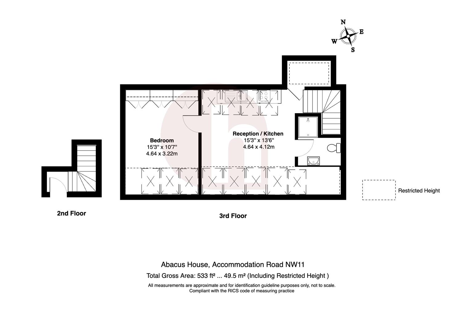 Abacus House, 8a Accommodation Road, London floorplan