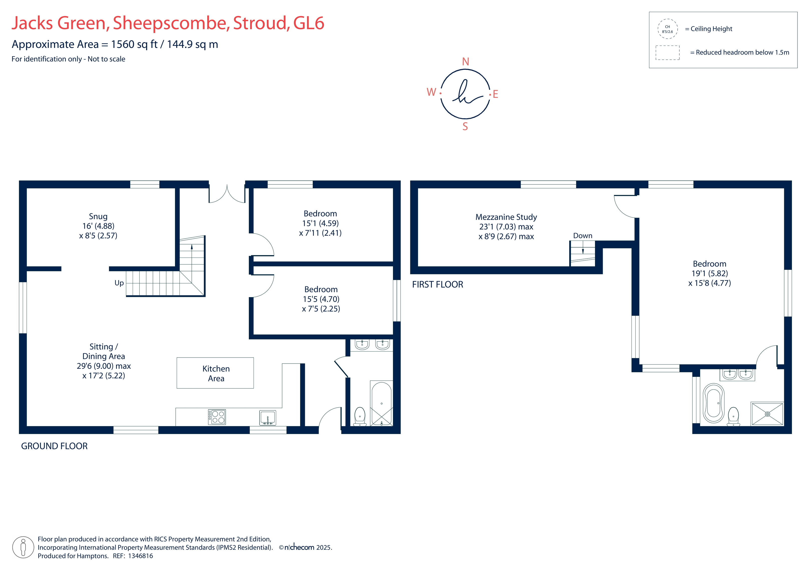 The Old Church, Jacks Green, Sheepscombe, Stroud floorplan