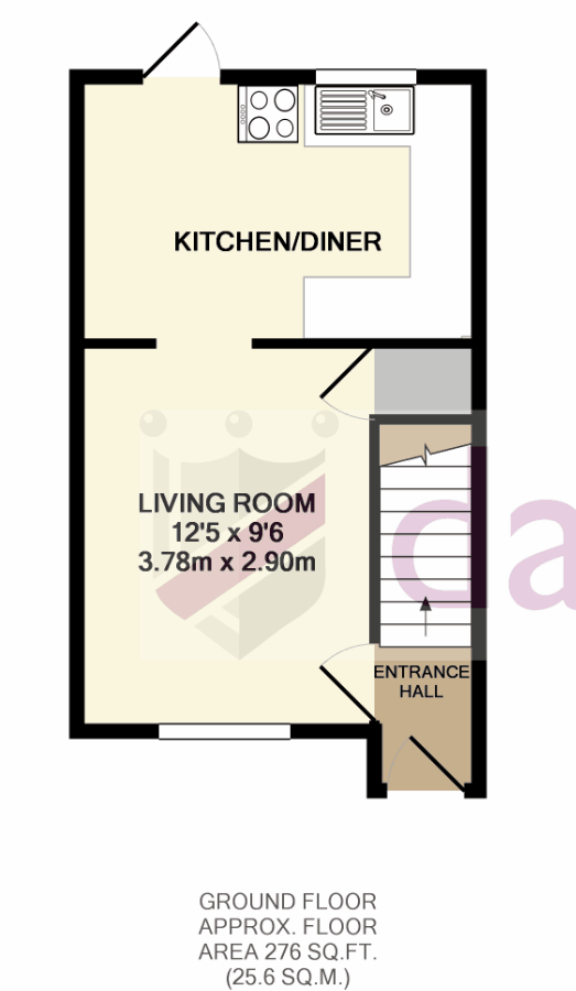 2 Bedrooms Terraced house to rent in Myton Walk, Theale, Reading RG7