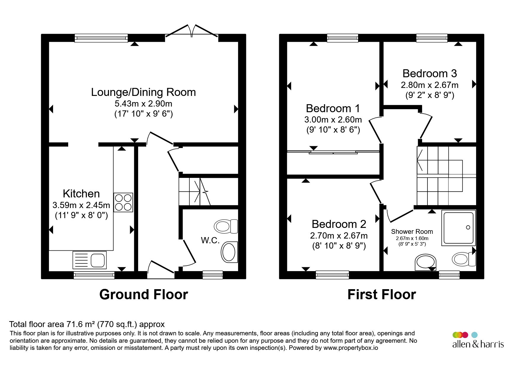 8, Queens Court, Irvine floorplan