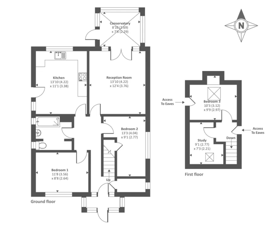 132, Southbrook Street, Swindon floorplan
