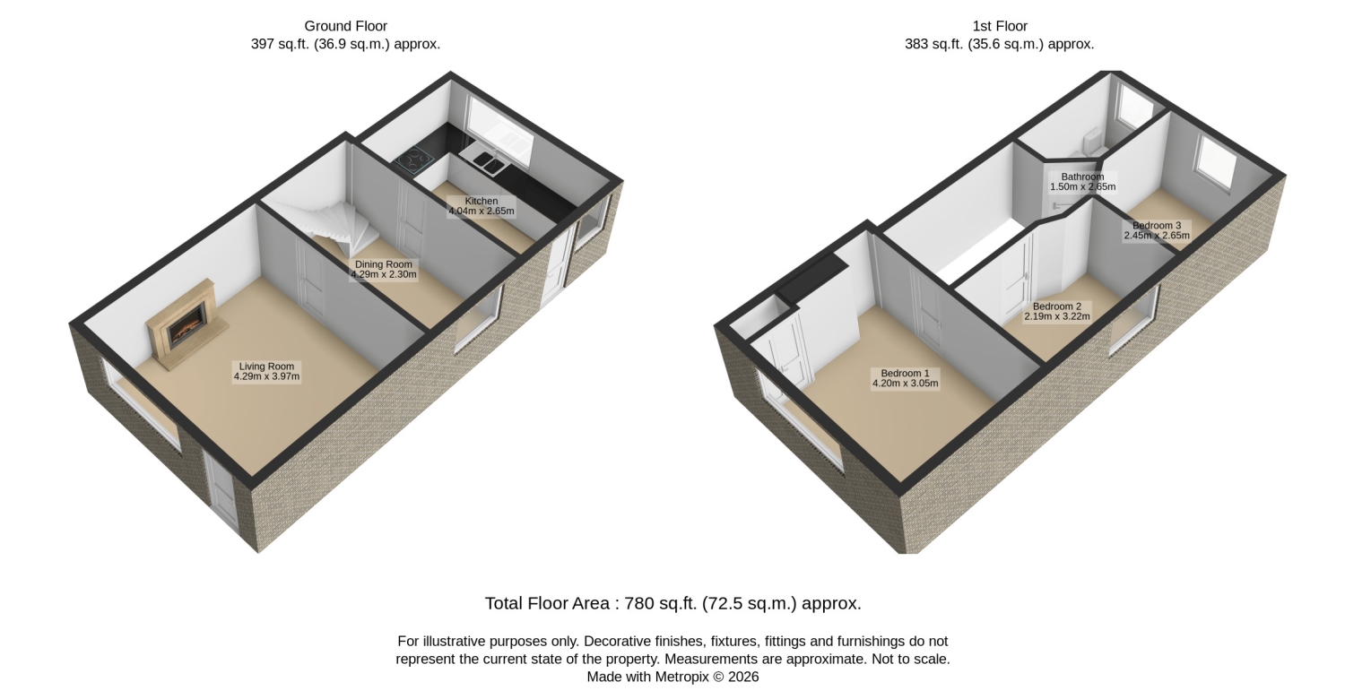 29, STOCKS AVENUE, HEBDEN BRIDGE floorplan