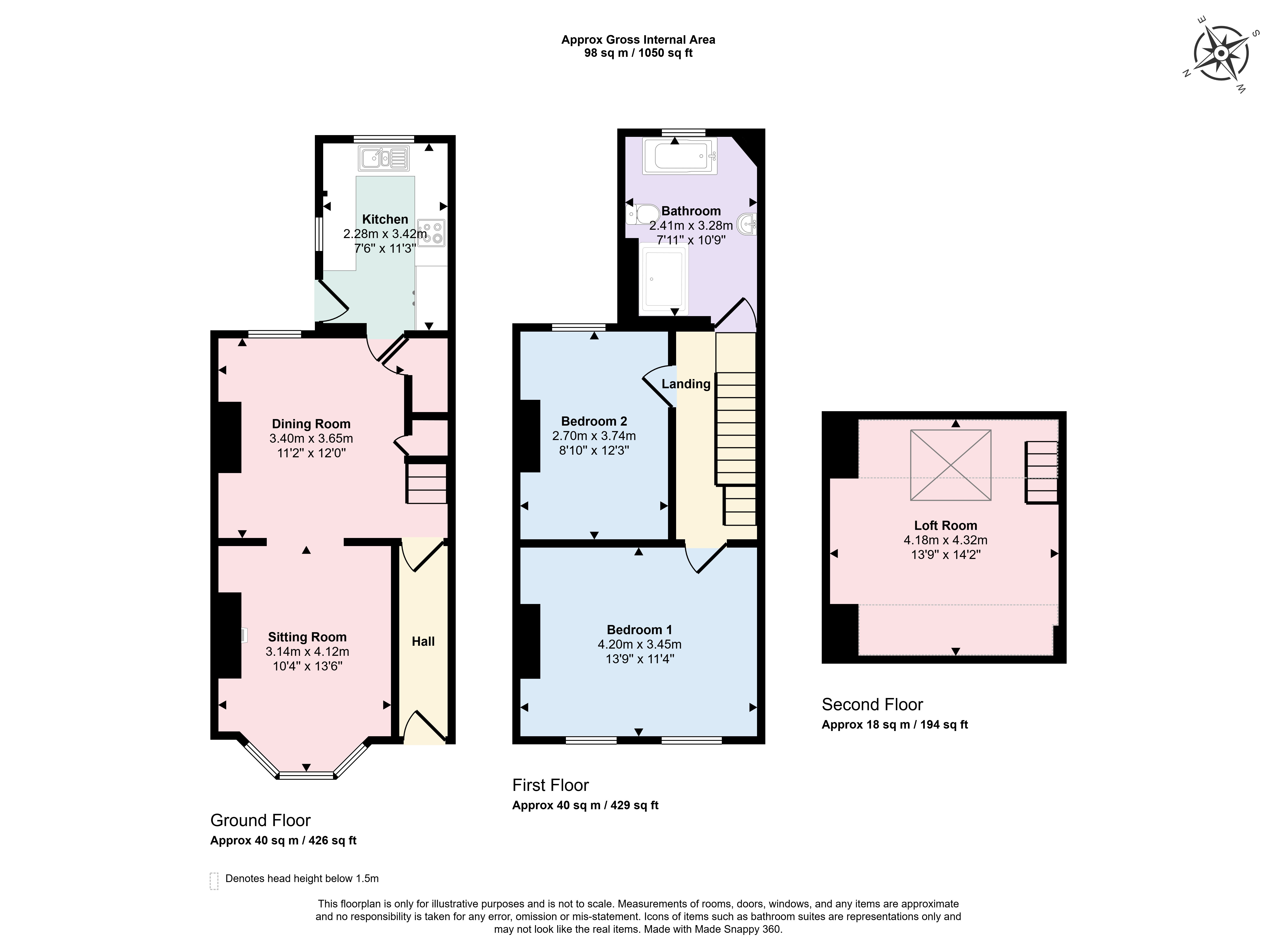 183, Coronation Avenue, Bath floorplan