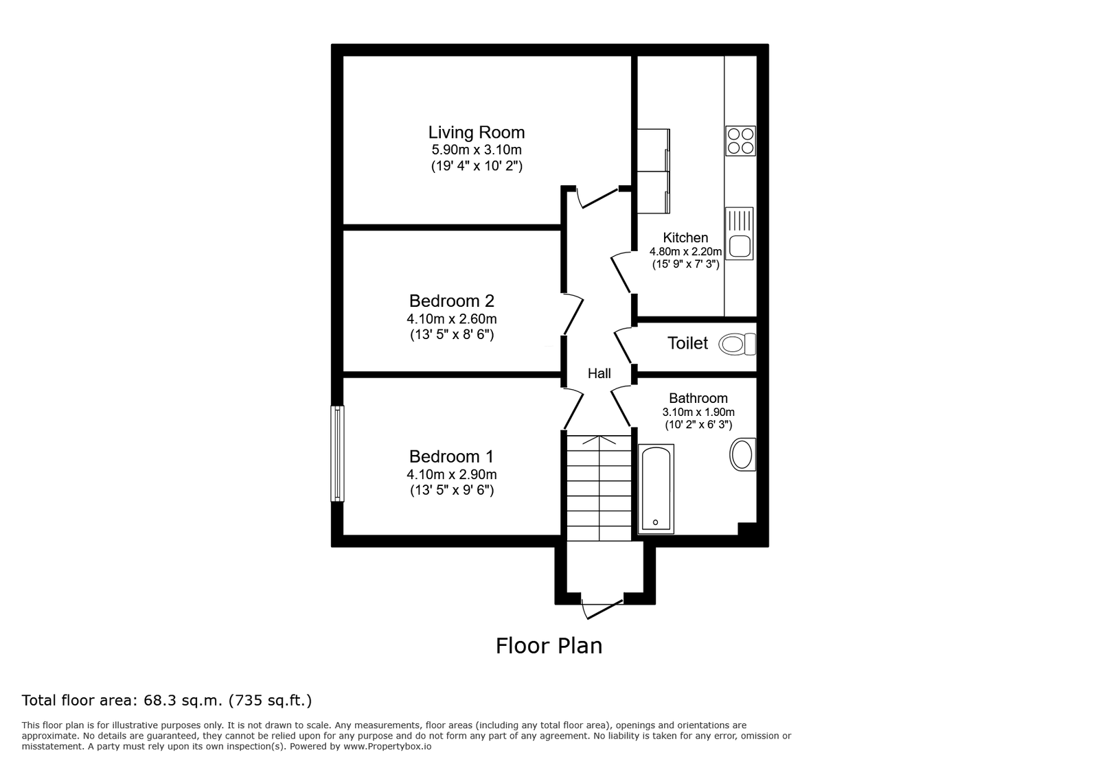 14a, Charnwood Grove, Mansfield Woodhouse floorplan