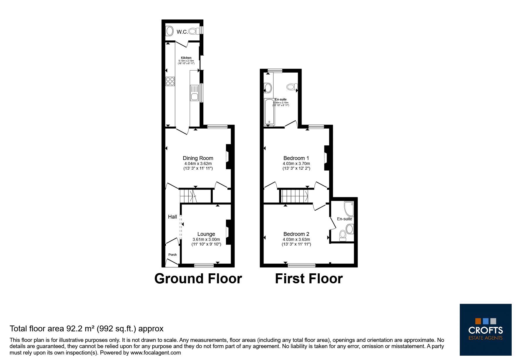 19, Bennett Road, Cleethorpes floorplan