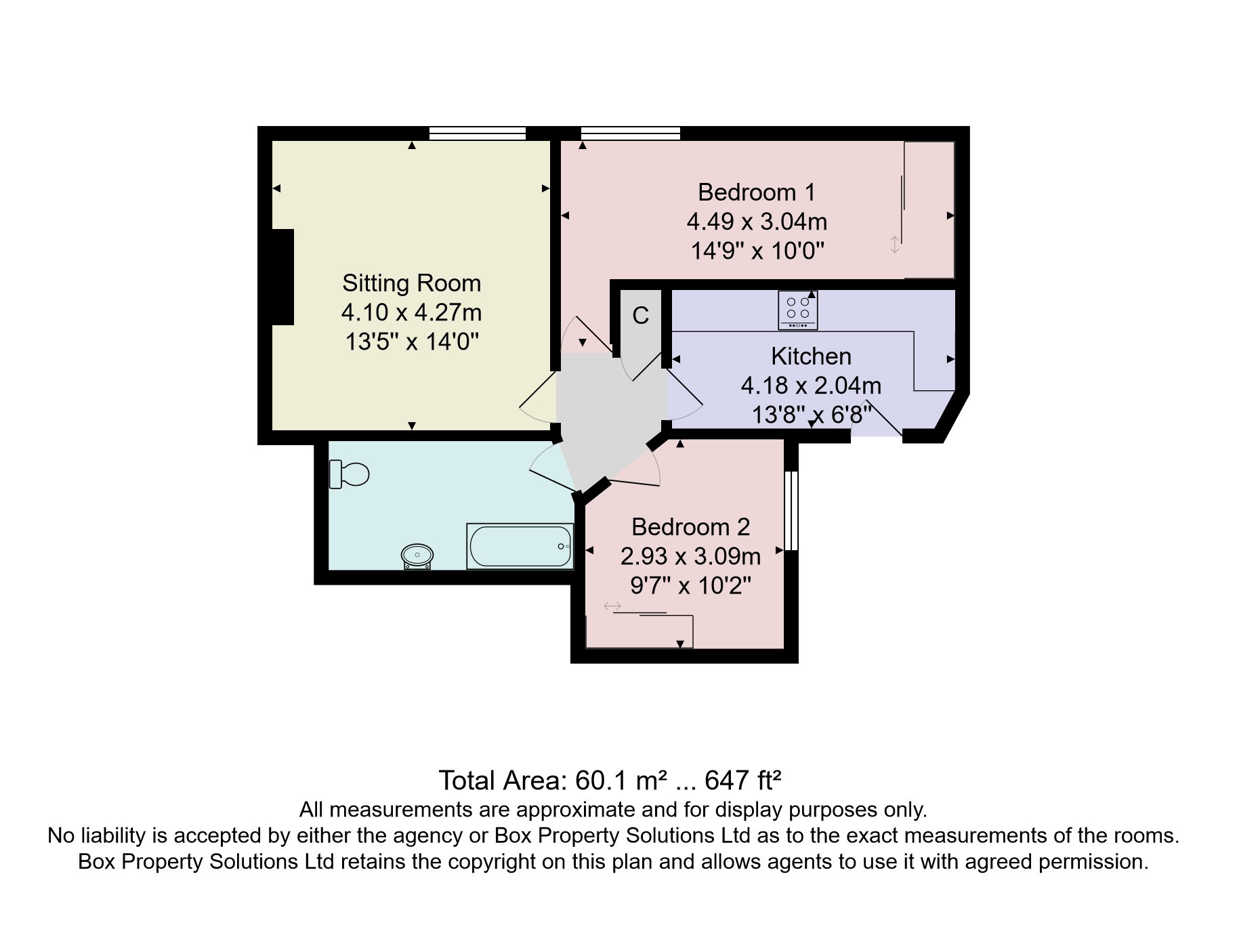 2 bed flat for sale in Harlow Oval, Harrogate HG2 - Zoopla