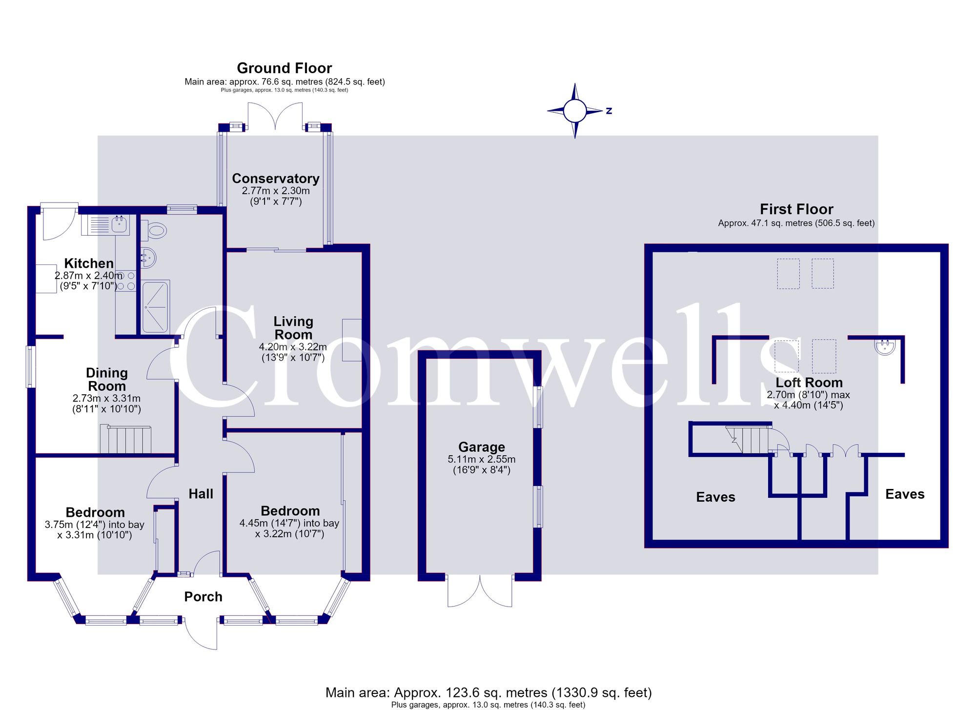 41 Donnington Road, Worcester Park floorplan
