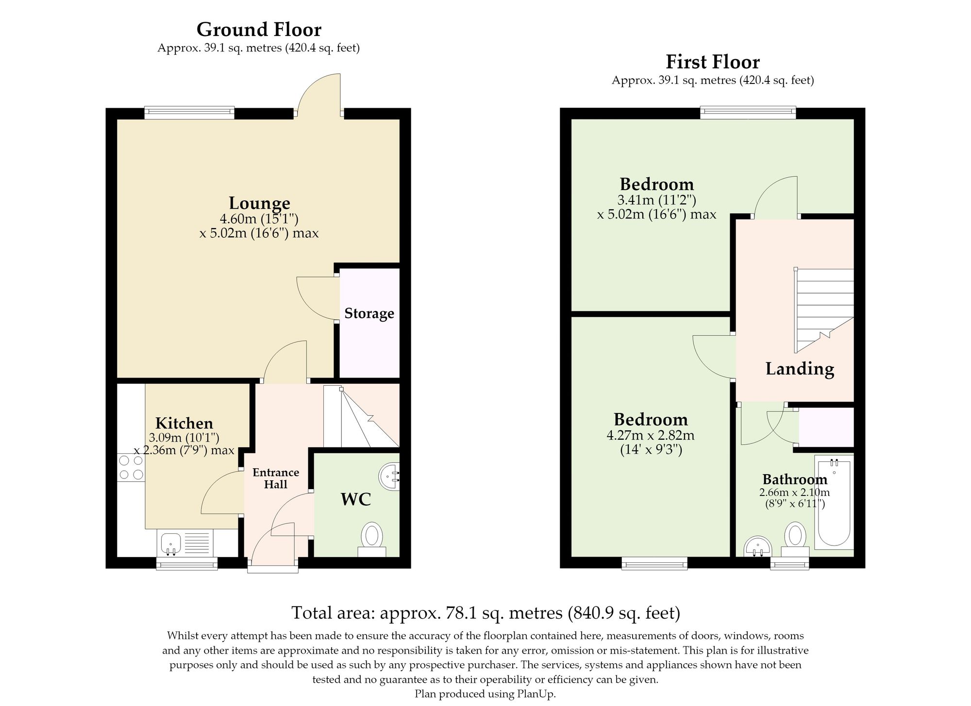 23 Overstrand Way, Norwich floorplan