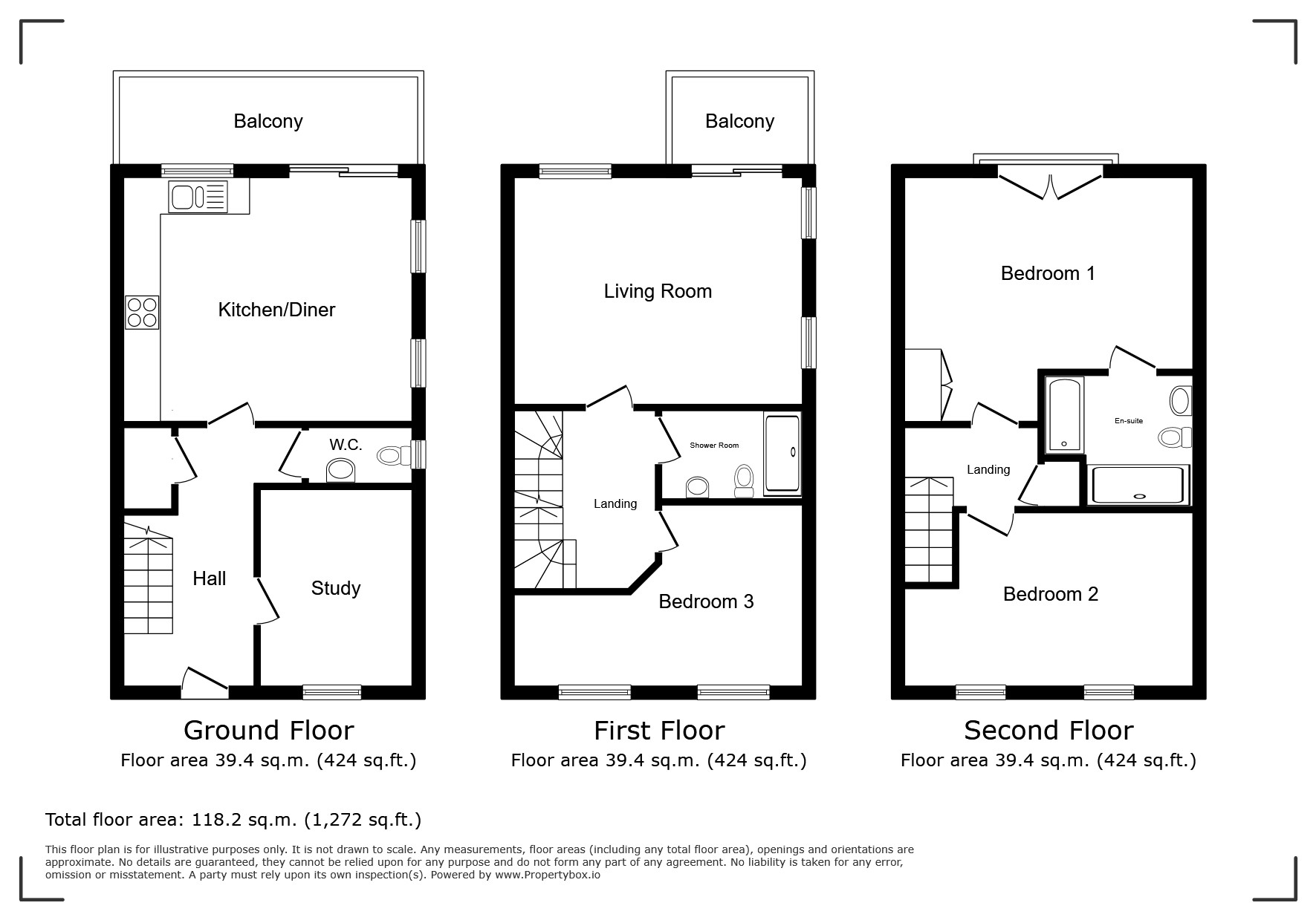 22, Heron Square, Isle of Wight floorplan