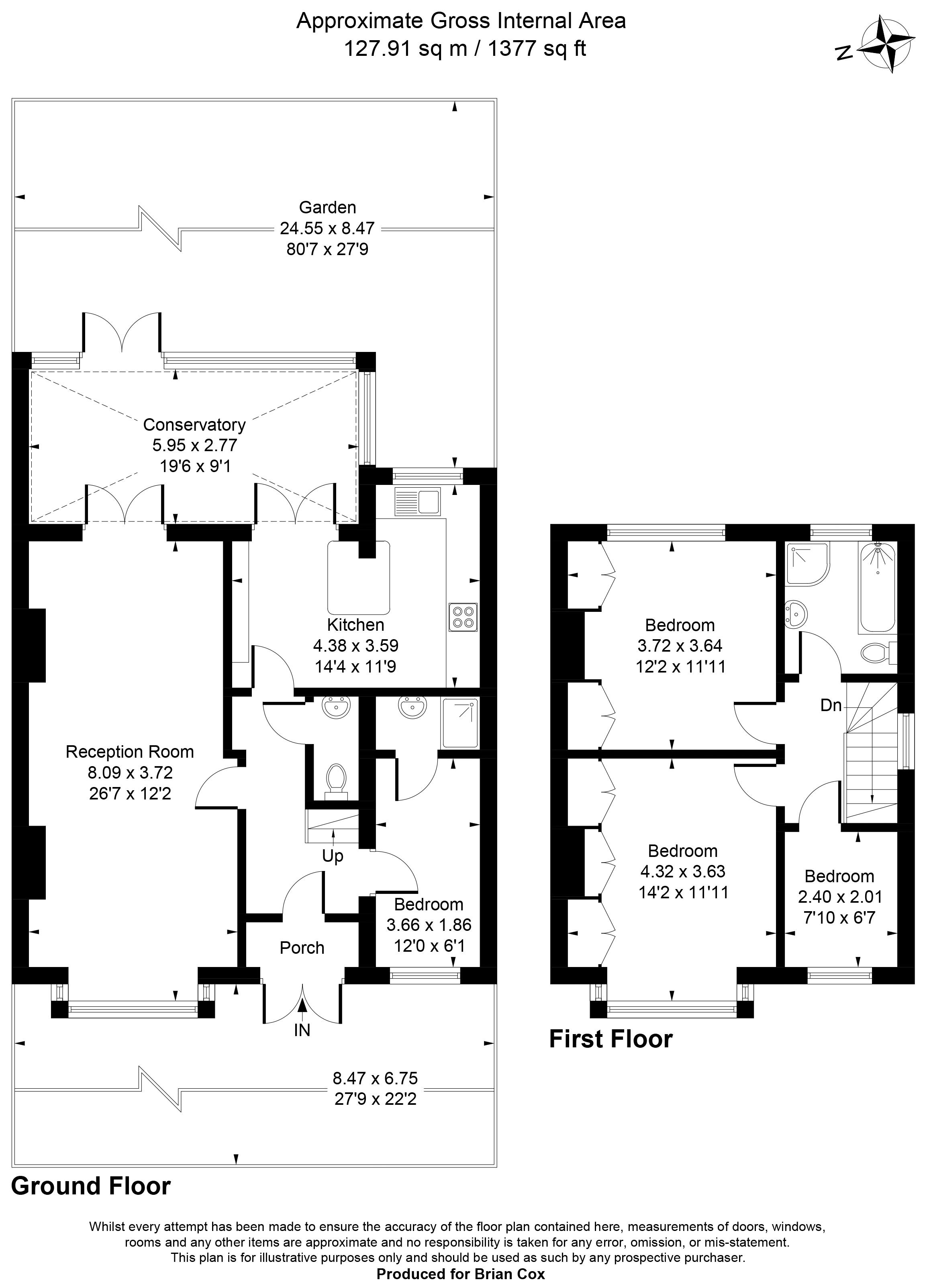 18, Dorchester Road, Northolt floorplan