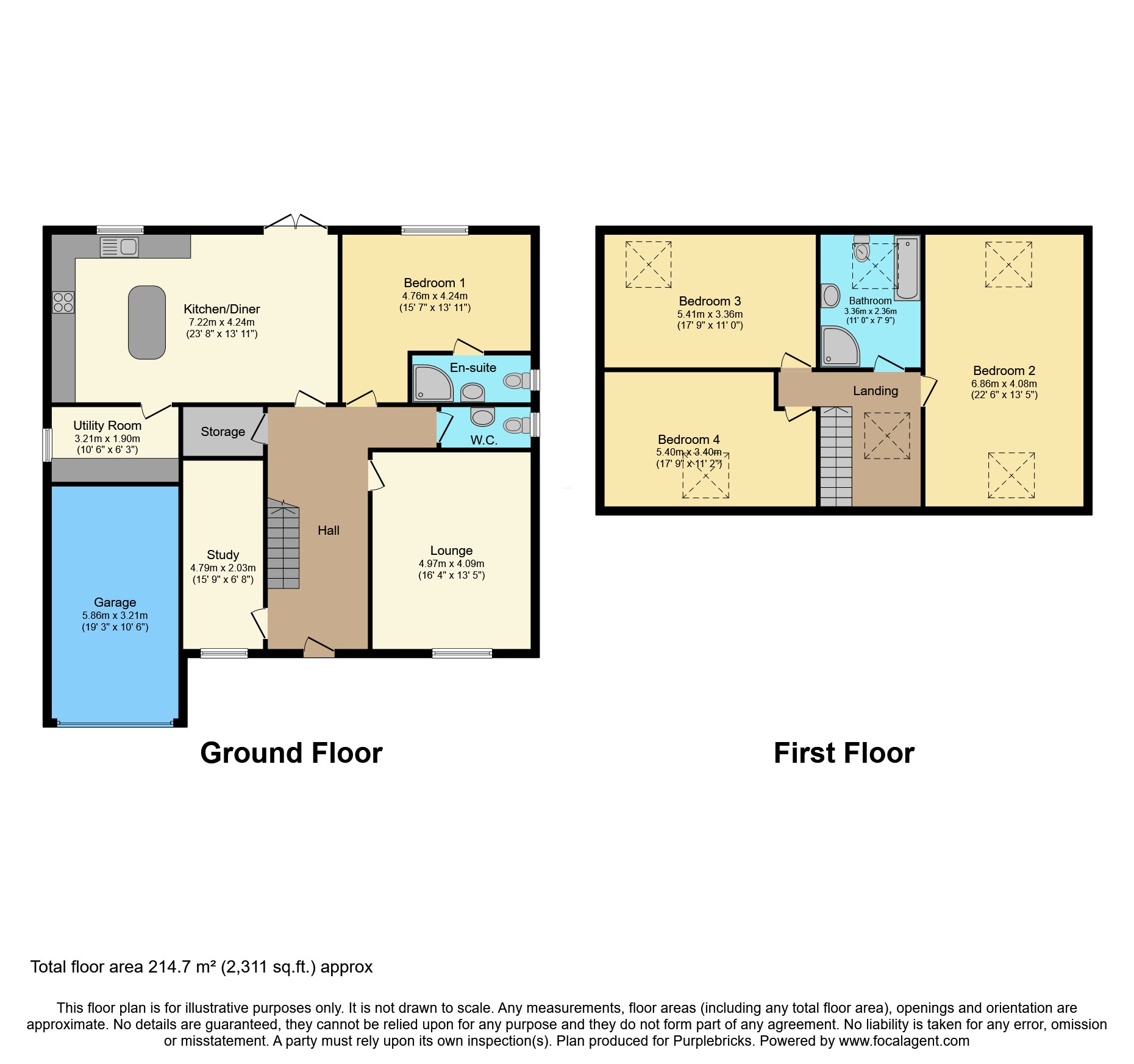 4, Berry Street, Chesterfield floorplan