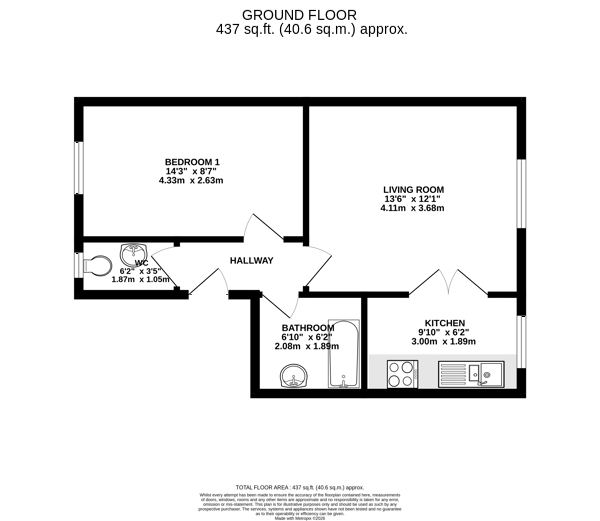 42 Athelstan Road, Margate floorplan