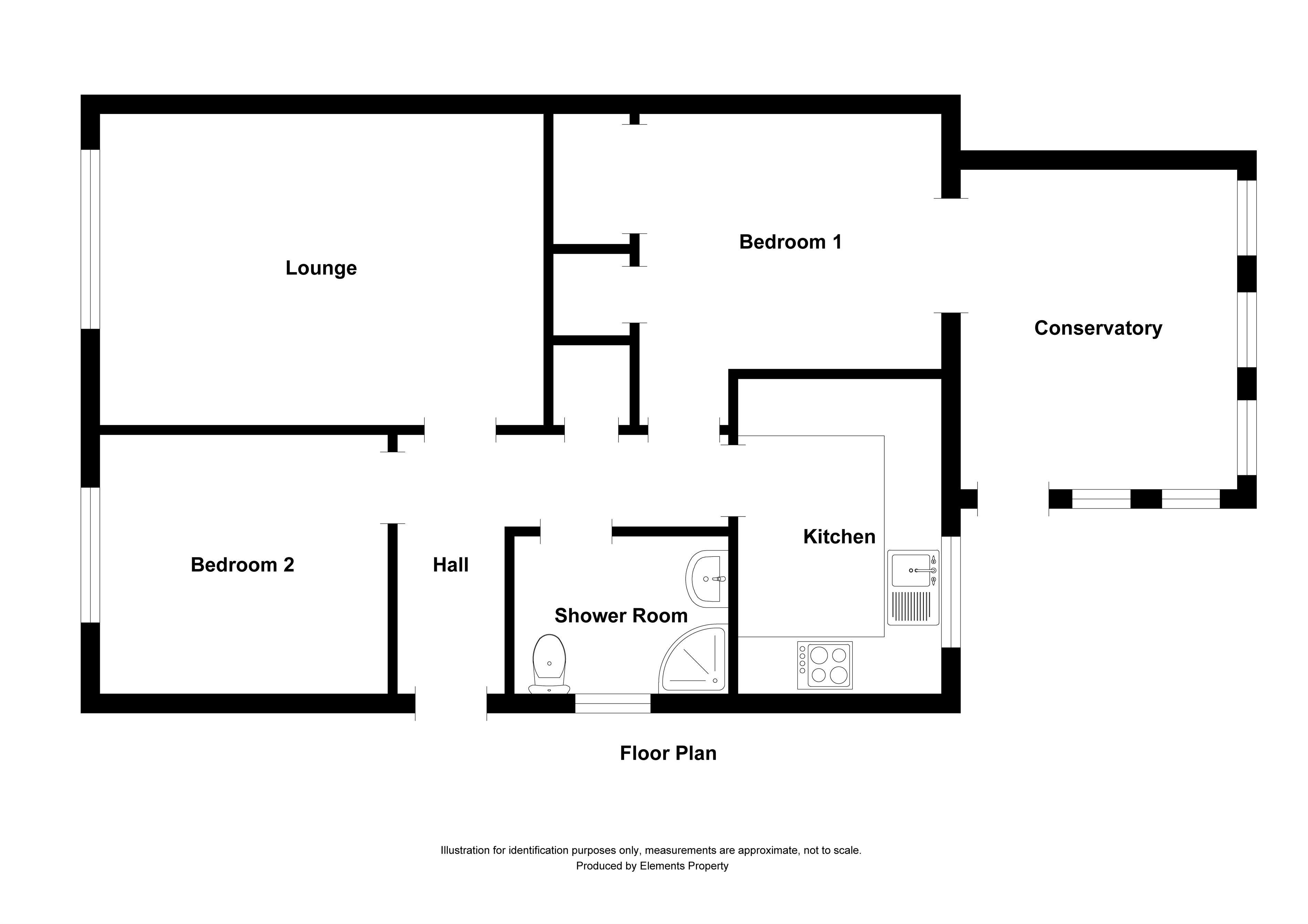 1e, James Crescent, Irvine floorplan