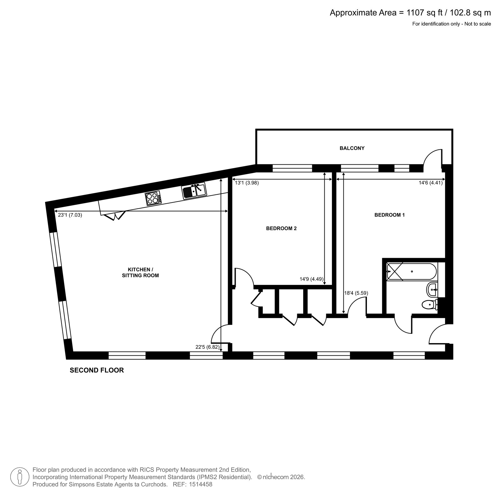 26, Howden Drive, Surrey floorplan