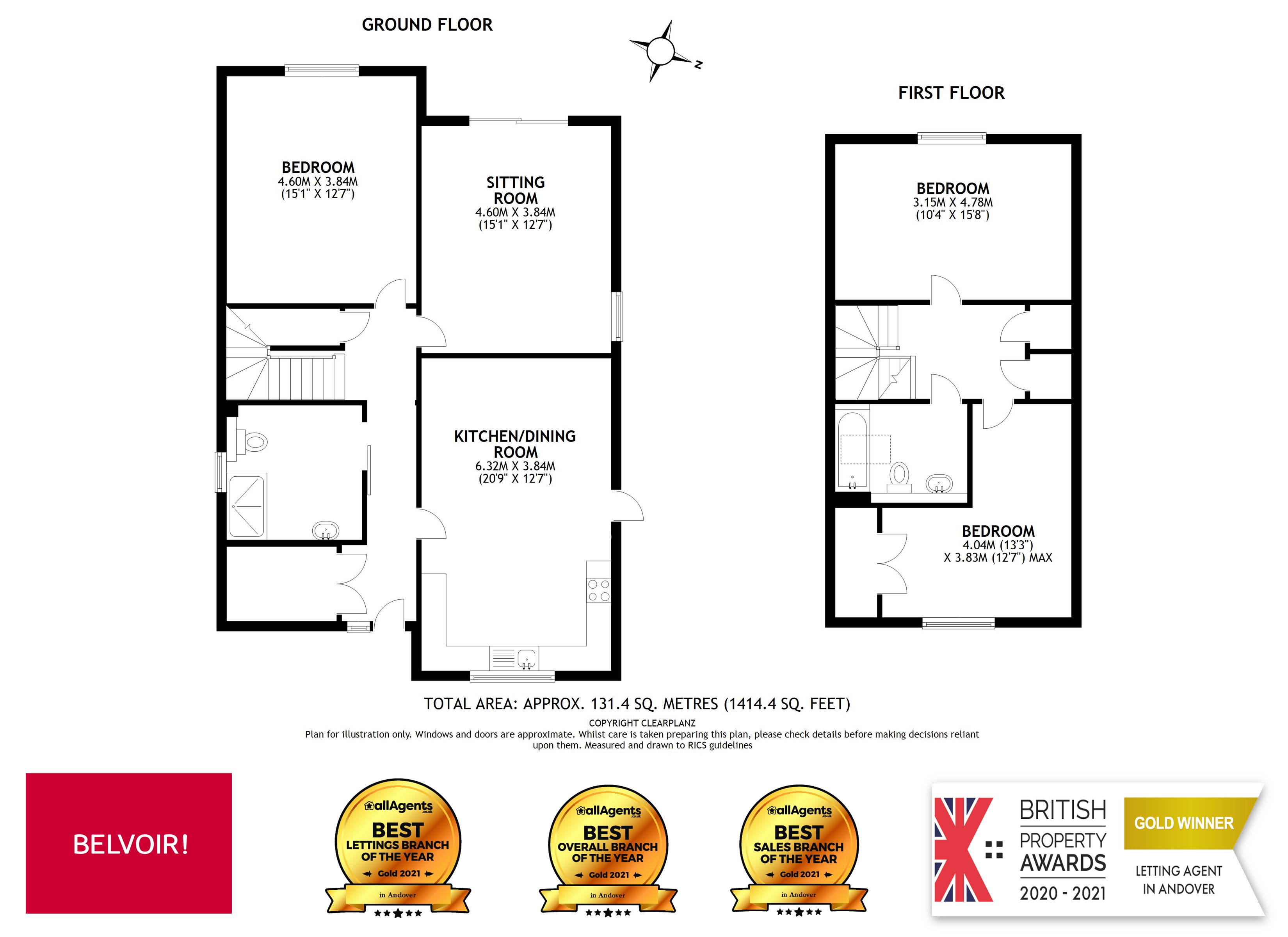 Sarson Close, Amport SP11, 3 bedroom detached house for sale 62861000