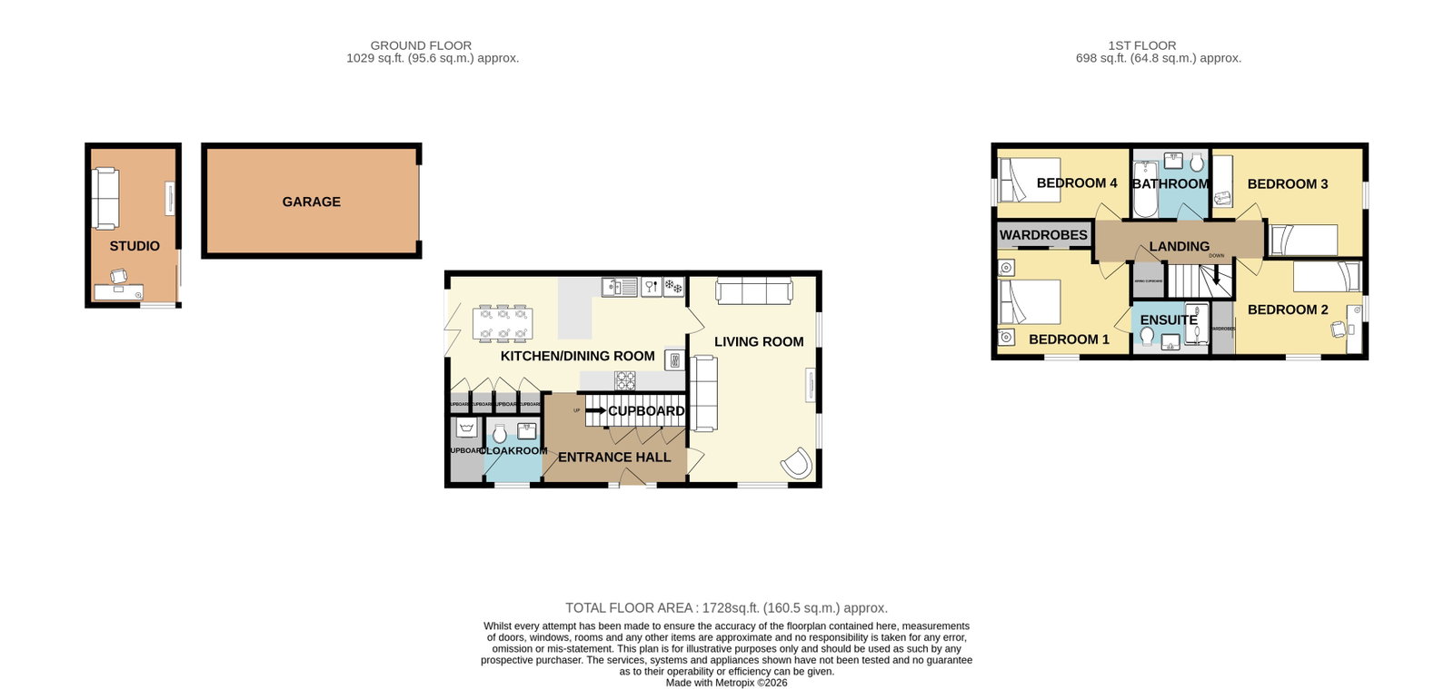 37, Fairfield Way, Keynsham floorplan