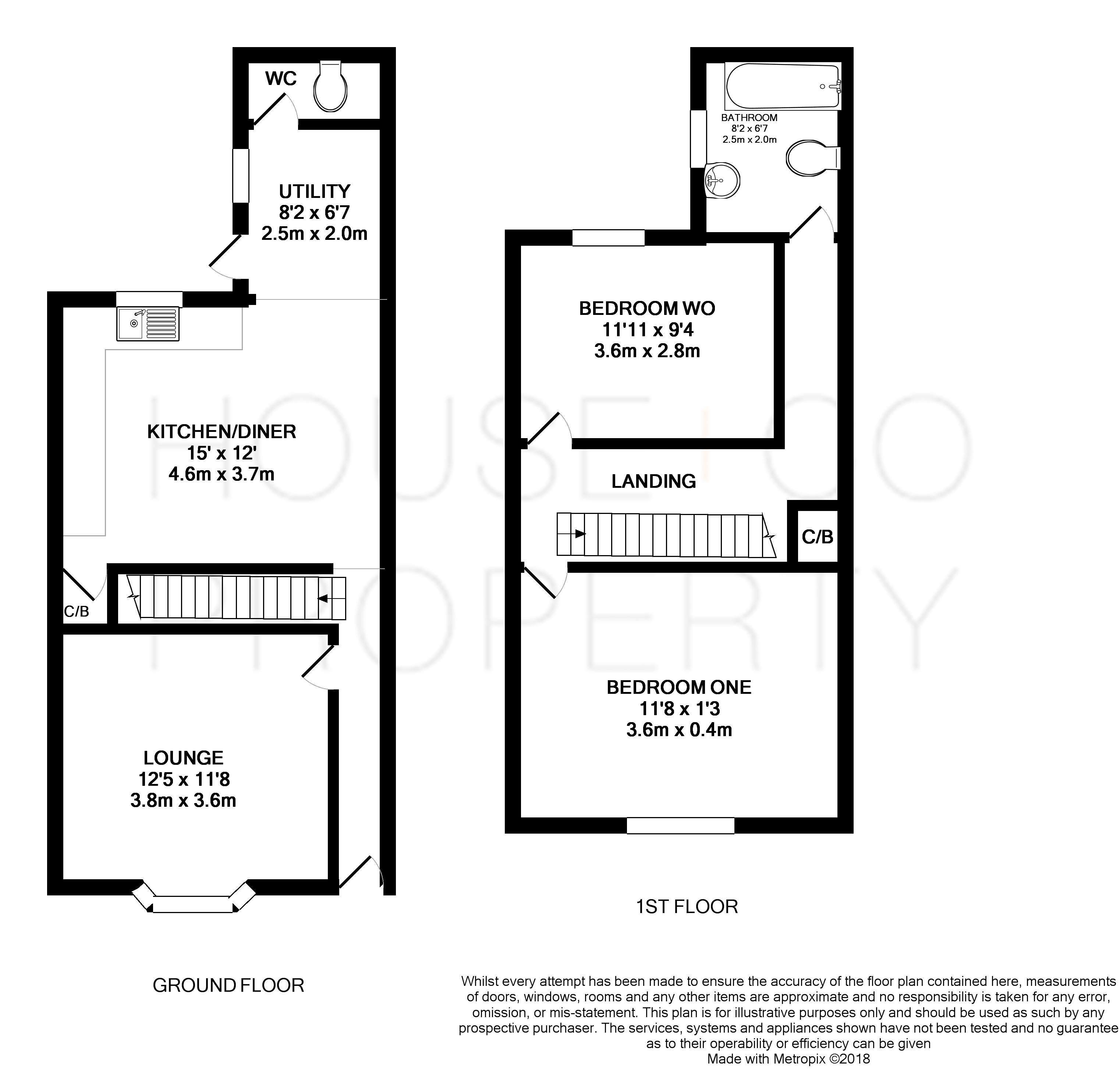 2 Bedrooms Terraced house to rent in Gilbert Road, Redfield, Bristol BS5