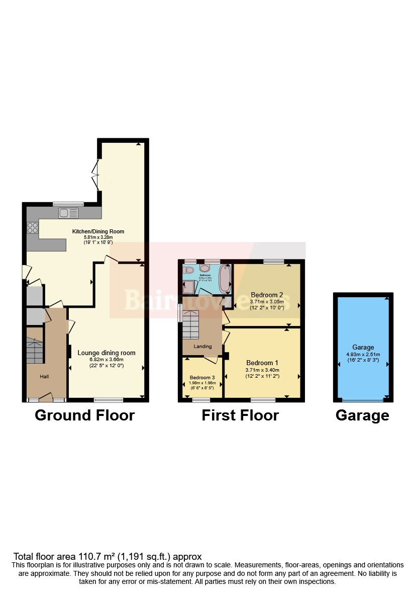 109, Southwell Road East, Mansfield floorplan