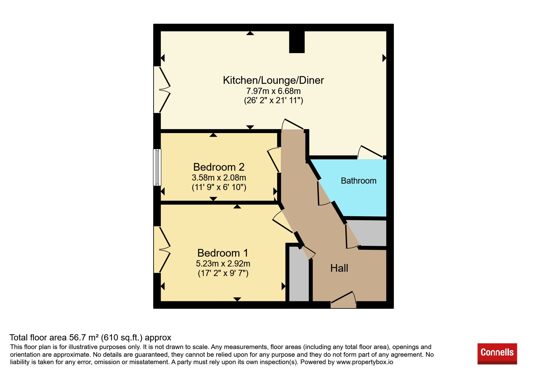 68, Trident Close, Birmingham floorplan