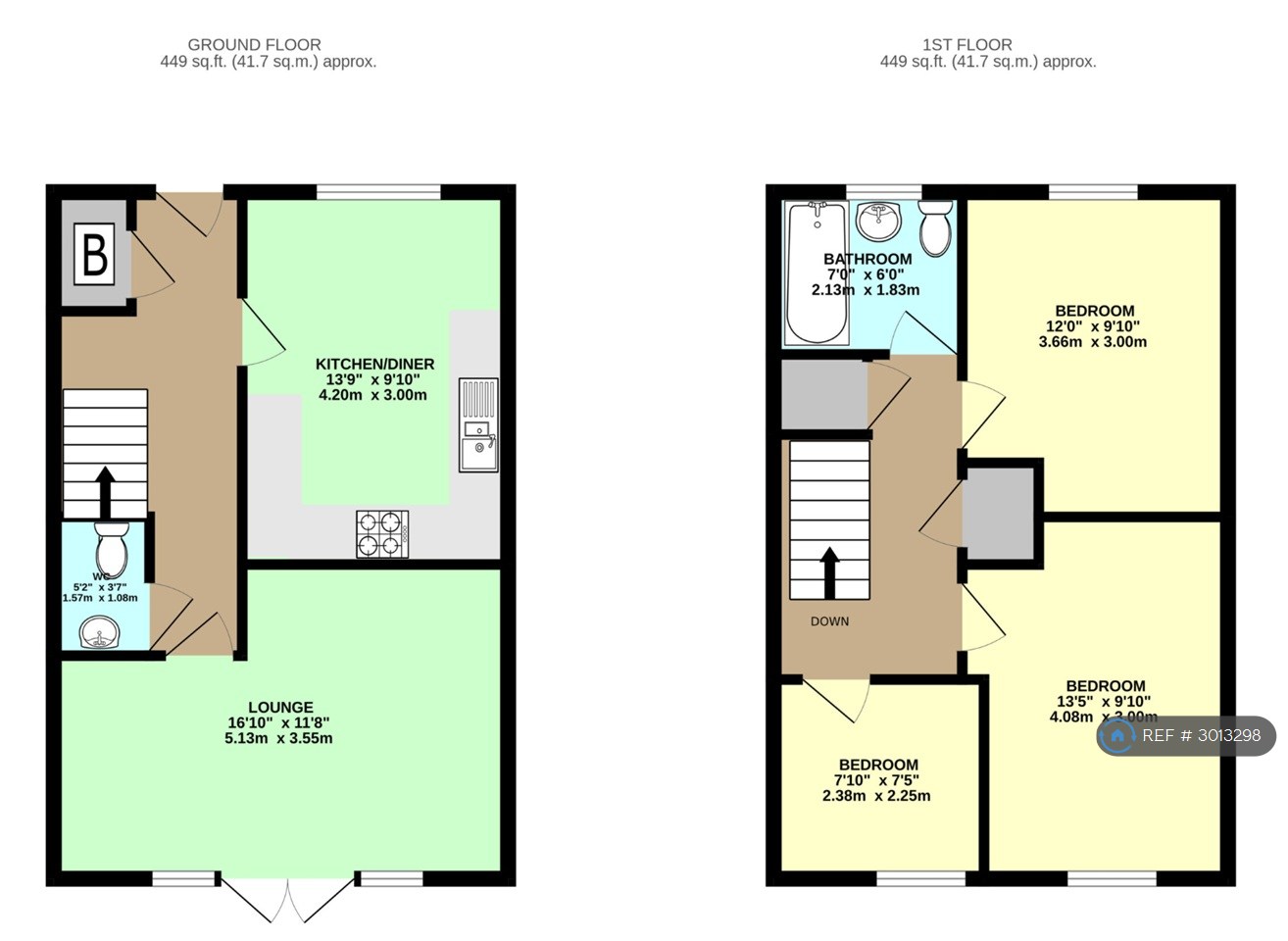 Oak Tree Grove, Leeds floorplan