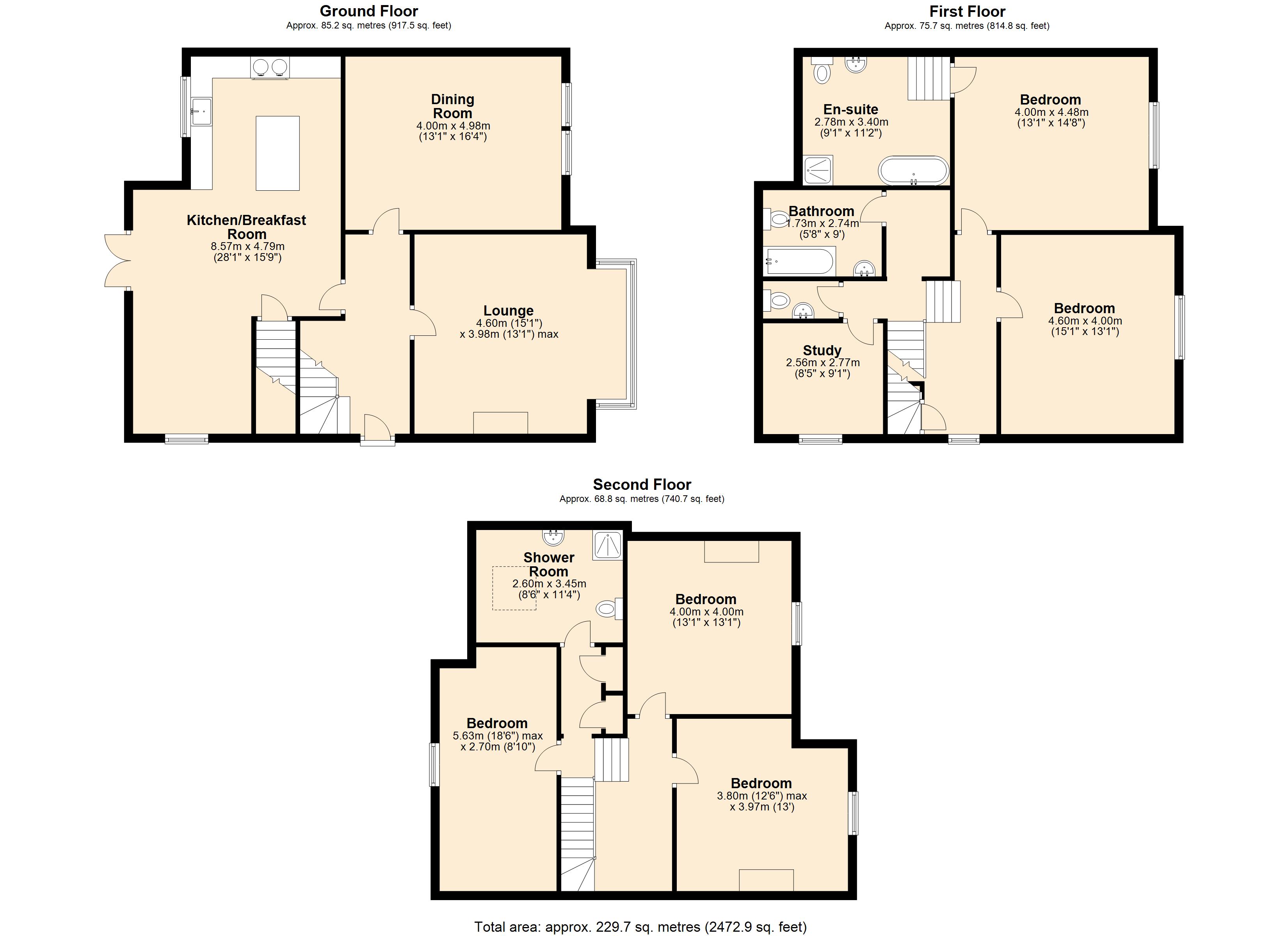 2, Leamington Spa floorplan