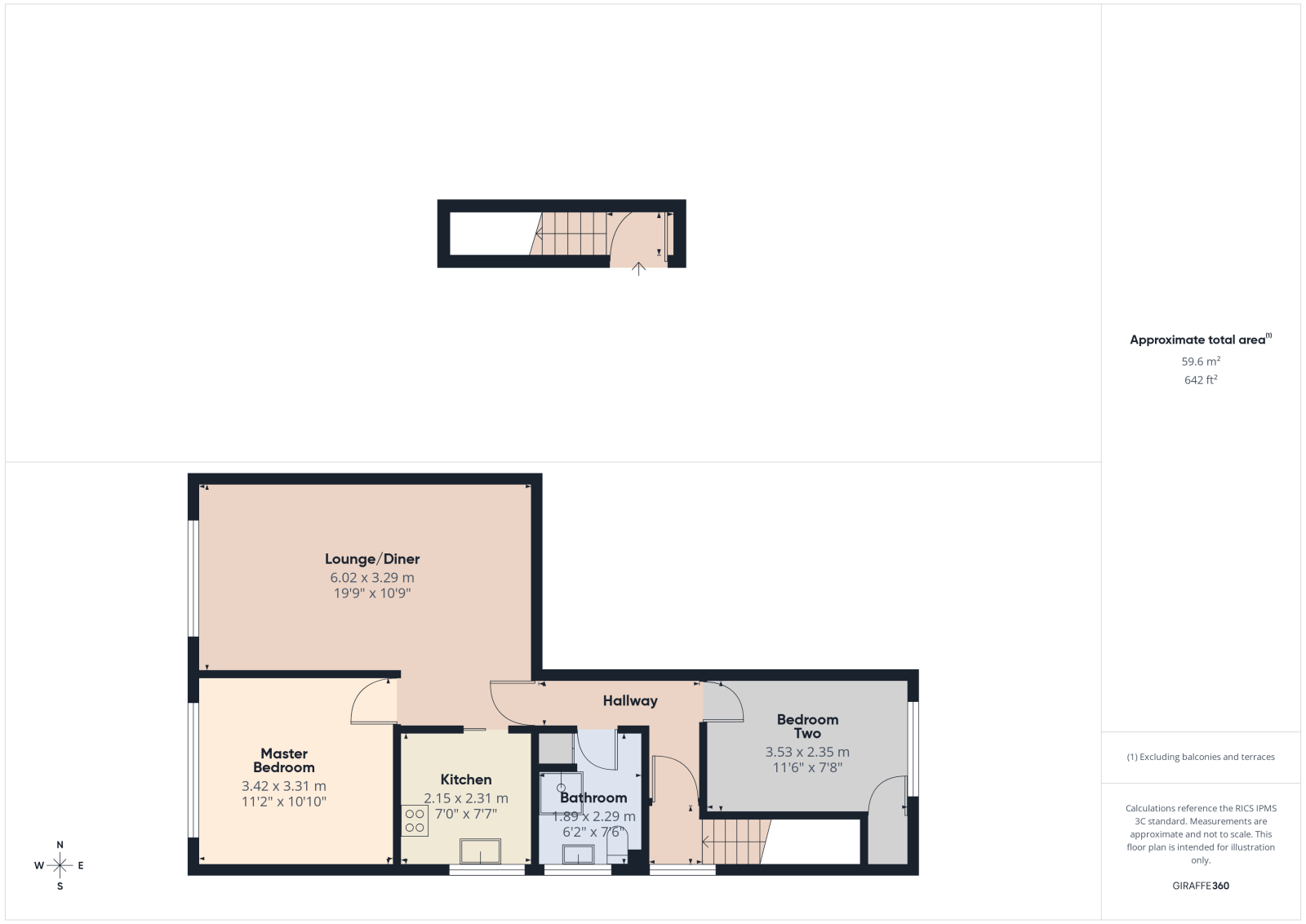 34 Wentworth Gardens, Southampton floorplan